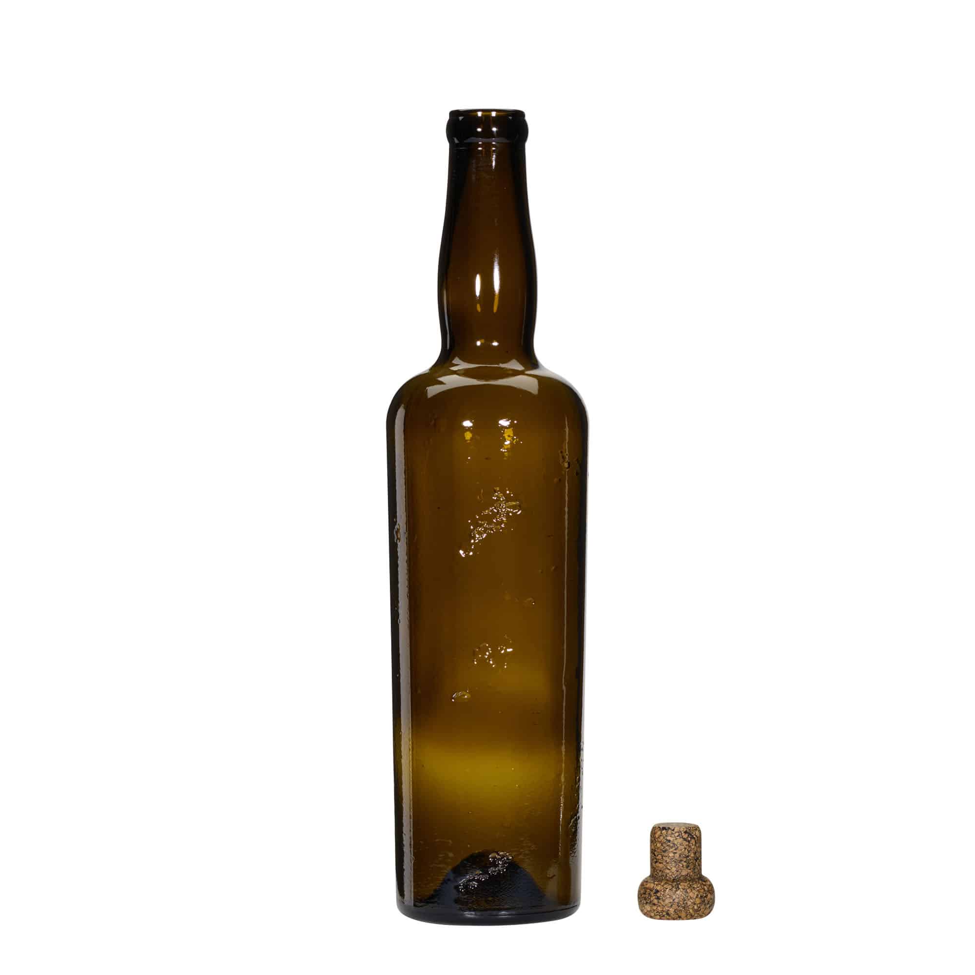 750 ml Wildly Crafted steklena steklenica »Siroco«, ustje: pluta