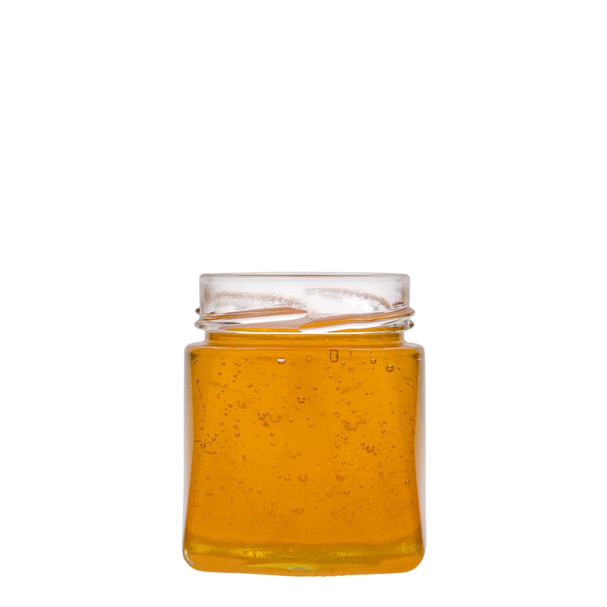 212 ml štirikotni kozarec 'Luxor', odprtina: Deept-Twist-Off (DTO 63)