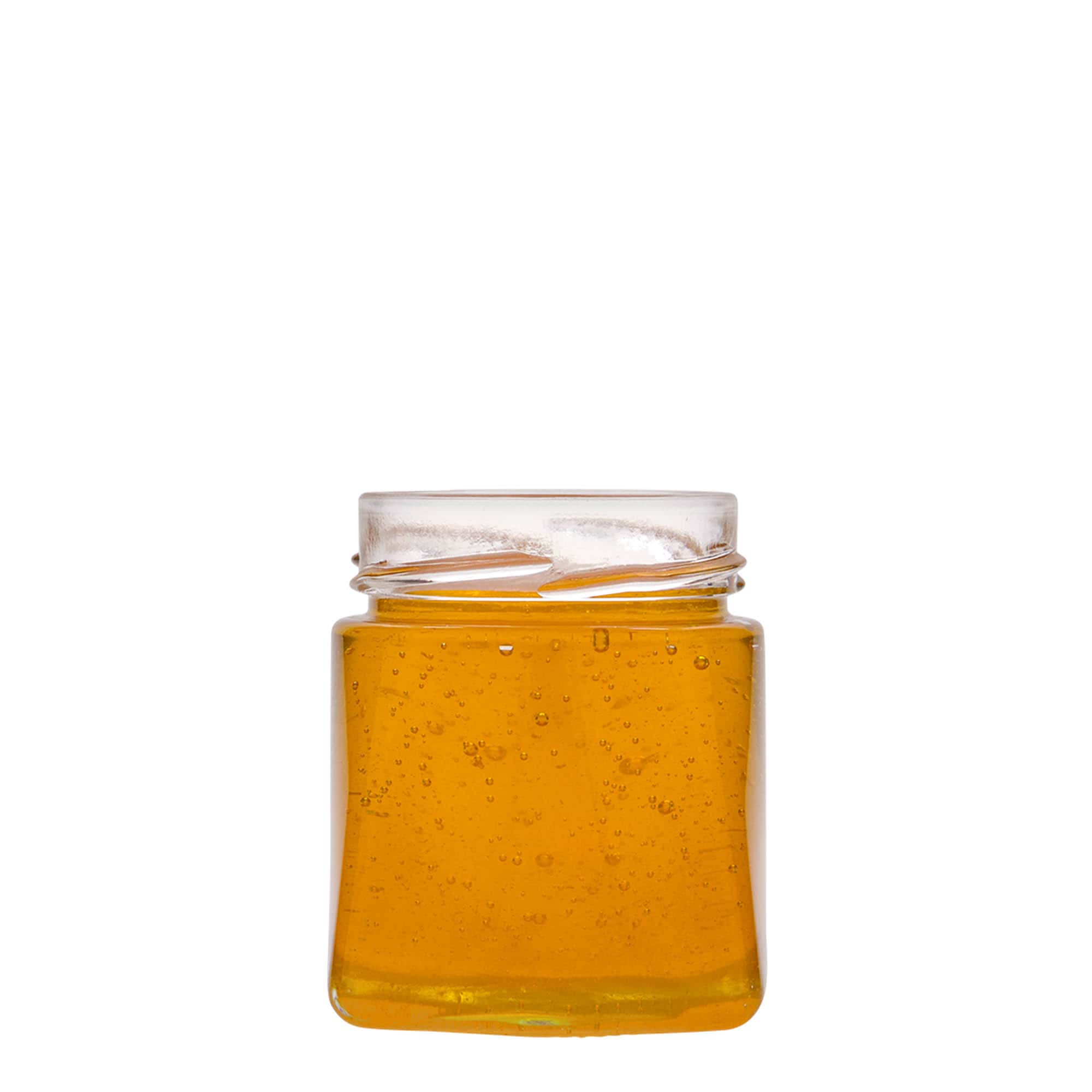 212 ml štirikotni kozarec 'Luxor', odprtina: Deept-Twist-Off (DTO 63)