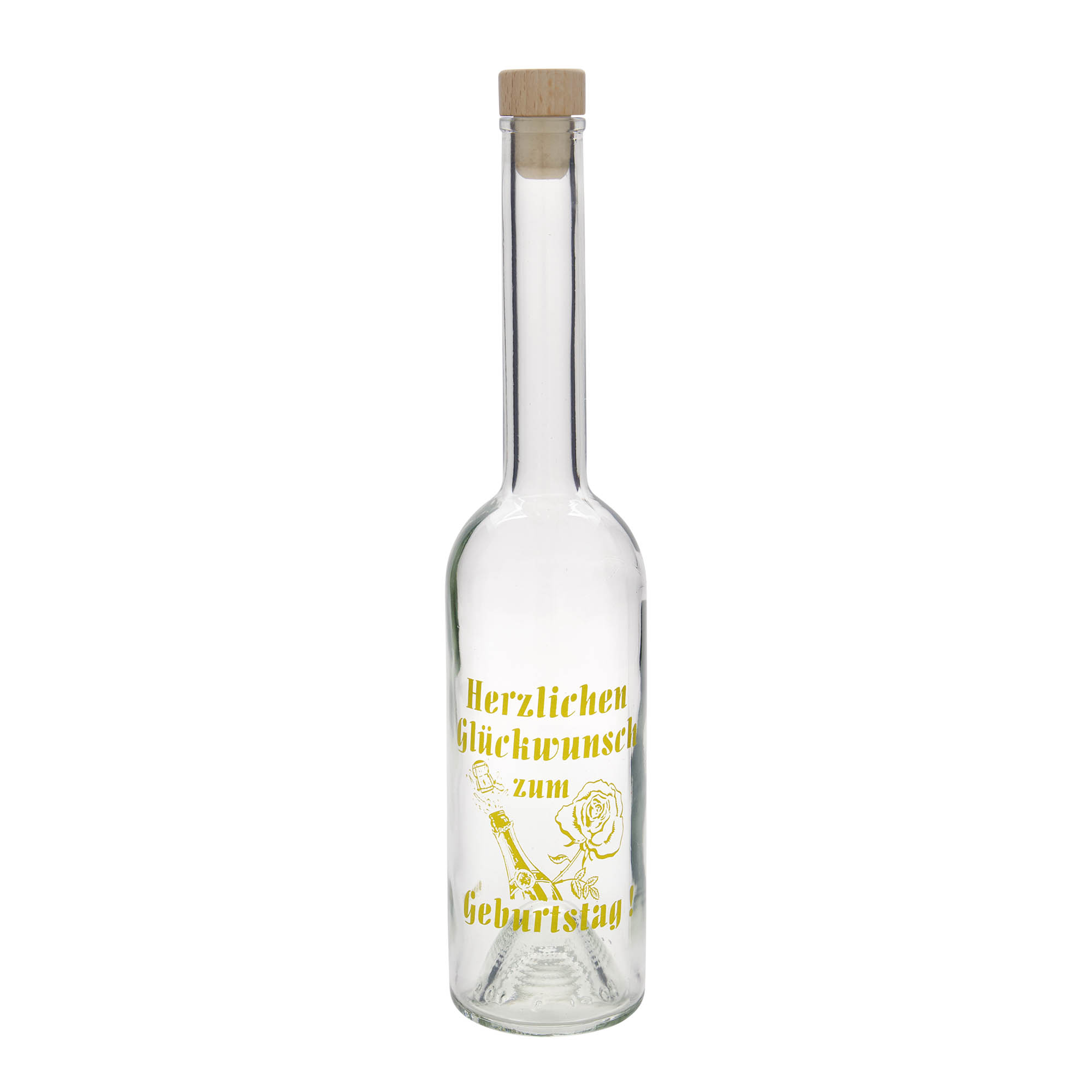 500 ml steklenica 'Opera', motiv: steklenica za rojstni dan, odprtina: zamašek