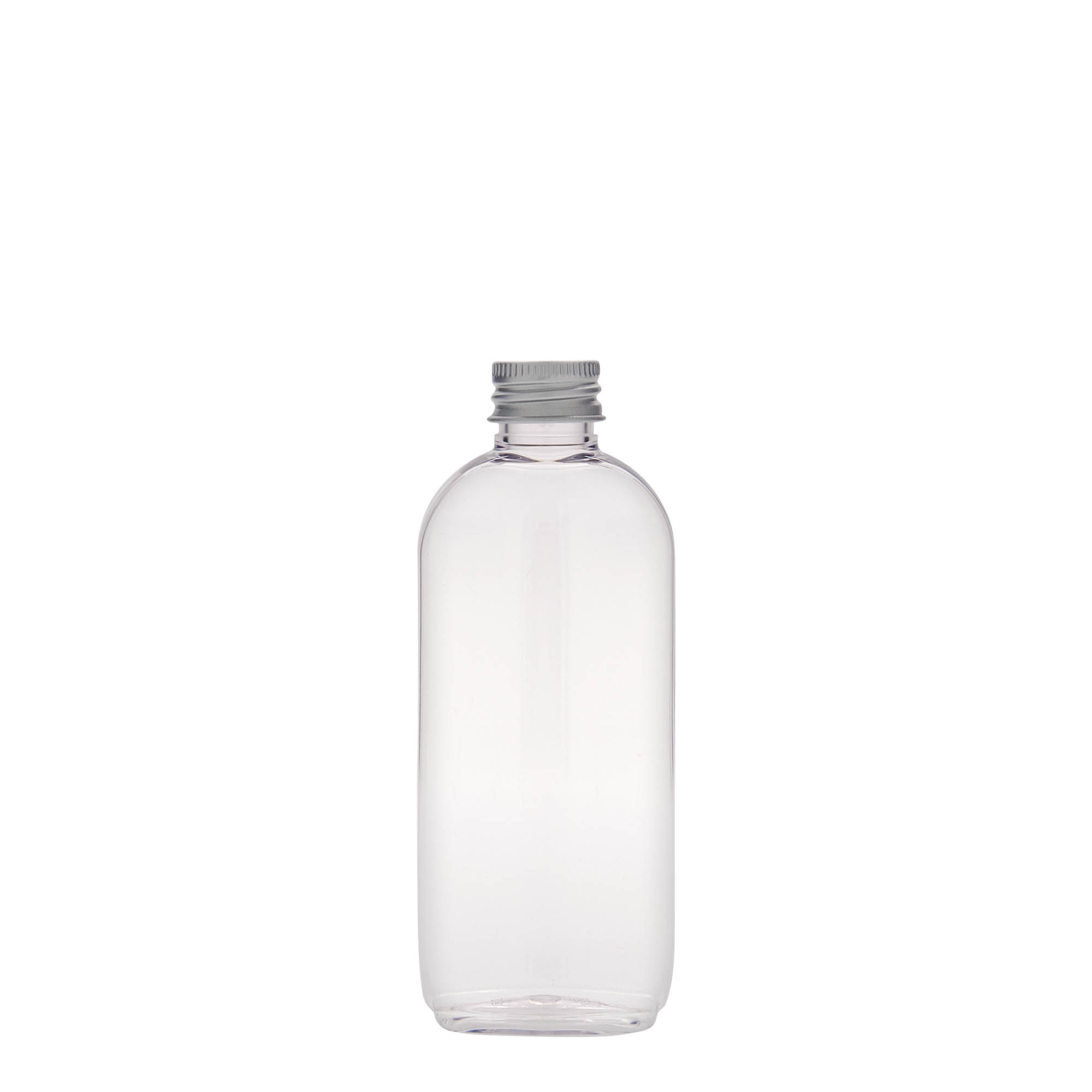 100 ml PET-flaska 'Iris', ovalna, plastika, odprtina: 20/410