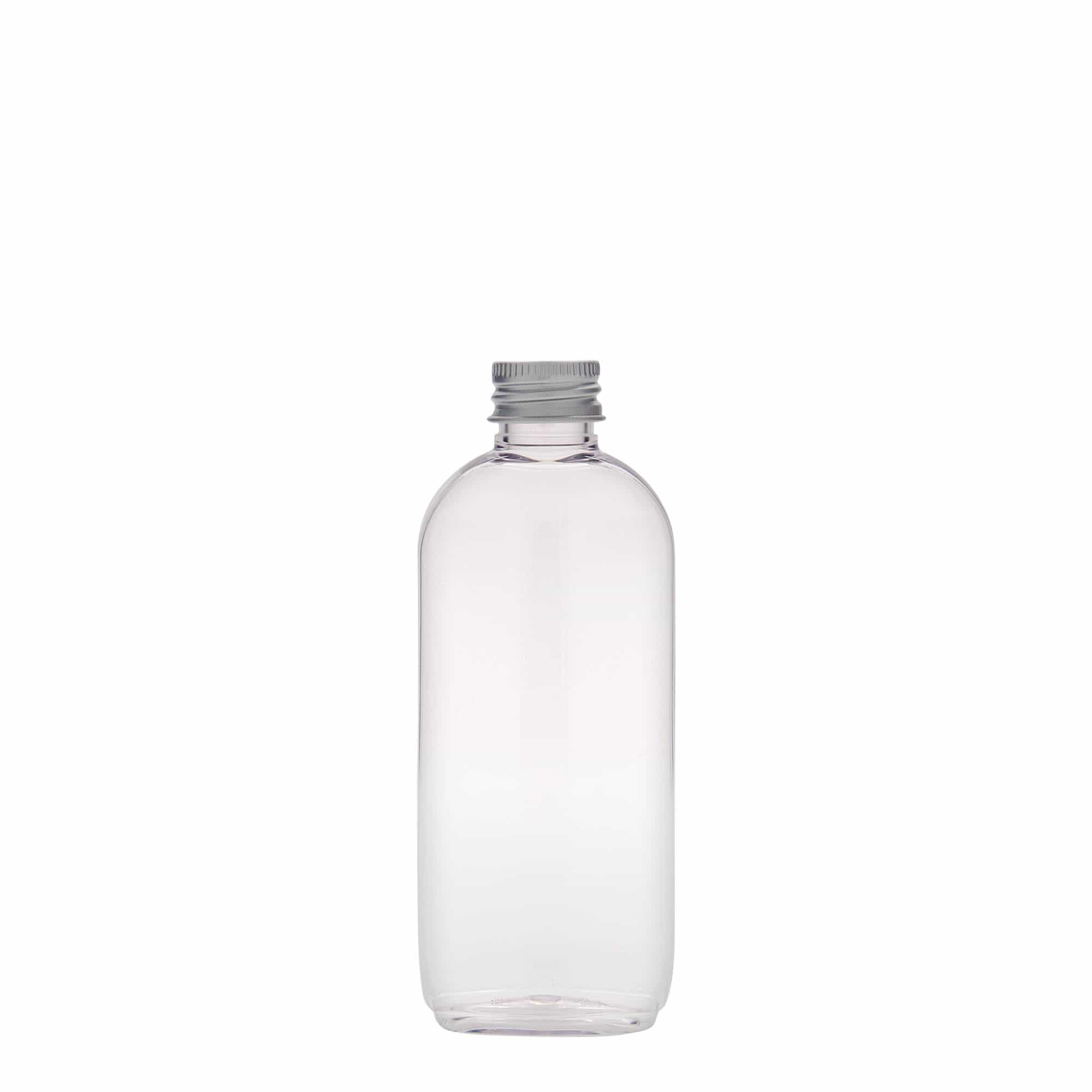 100 ml PET-flaska 'Iris', ovalna, plastika, odprtina: 20/410