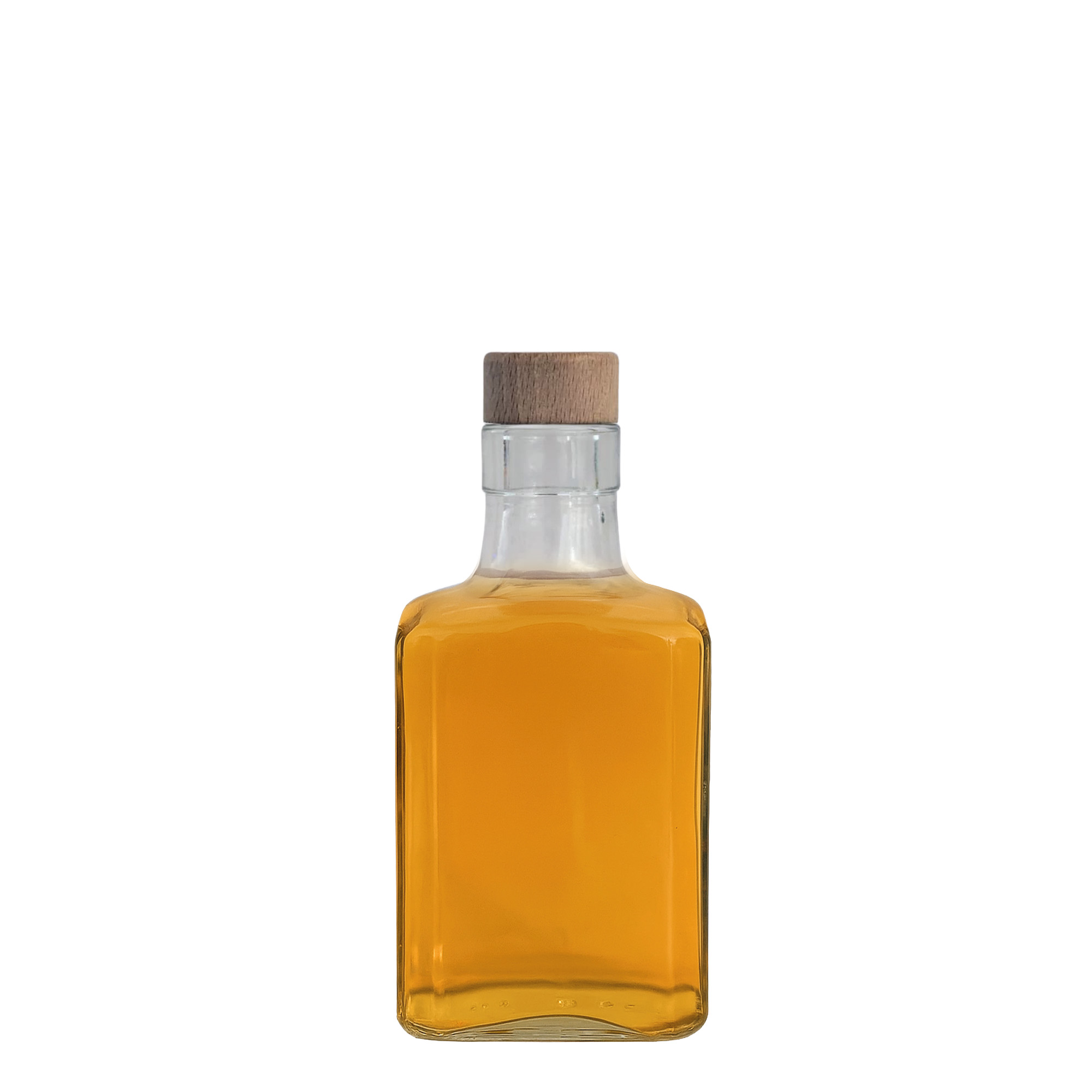 250 ml steklenica 'Decanter Quadro Oberband', kvadratna, odprtina: zamašek 250 ml steklenica 'Decanter Quadro Oberband', kvadratna, odprtina: zamašek