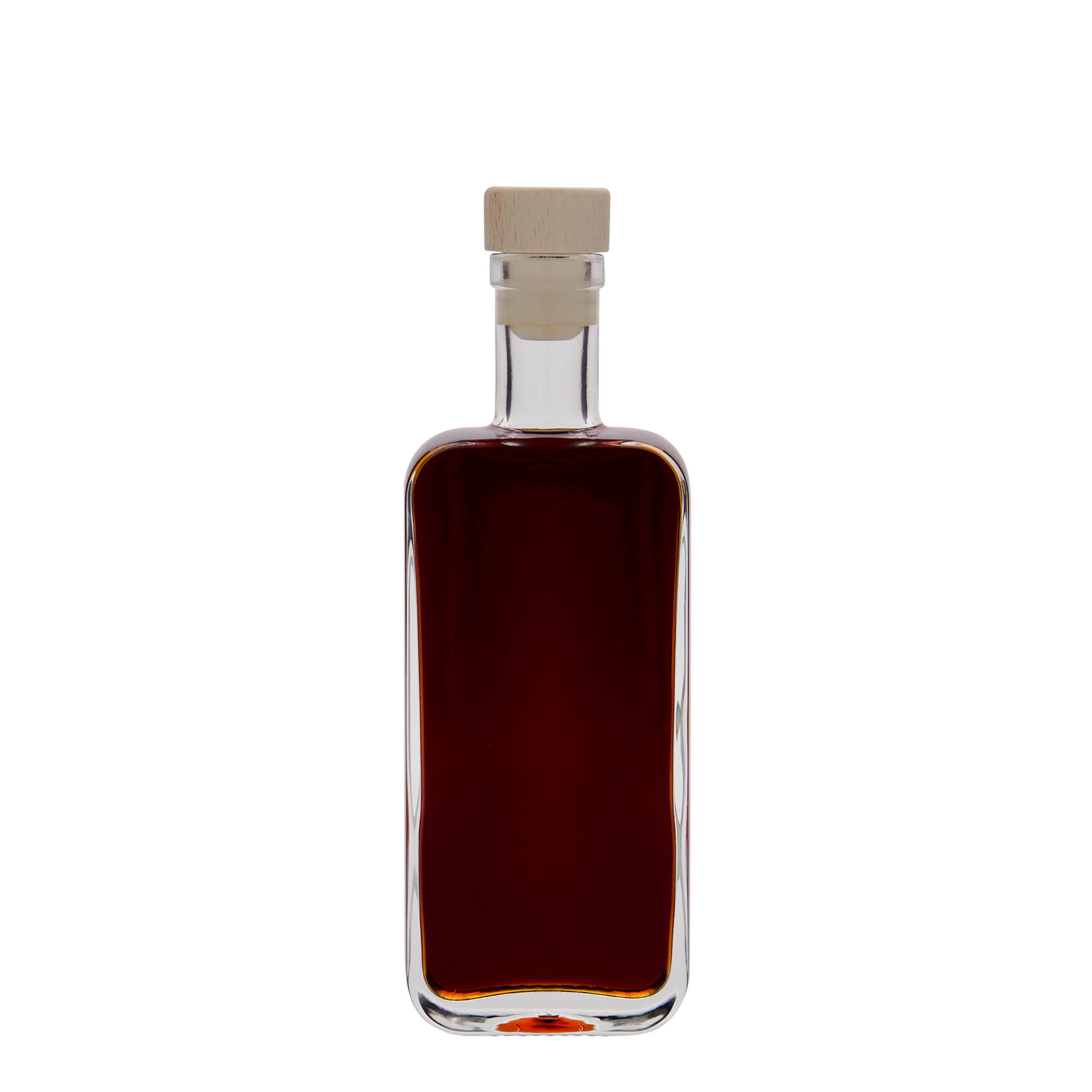 200 ml steklenica 'Nice', pravokotna, odprtina: pluta