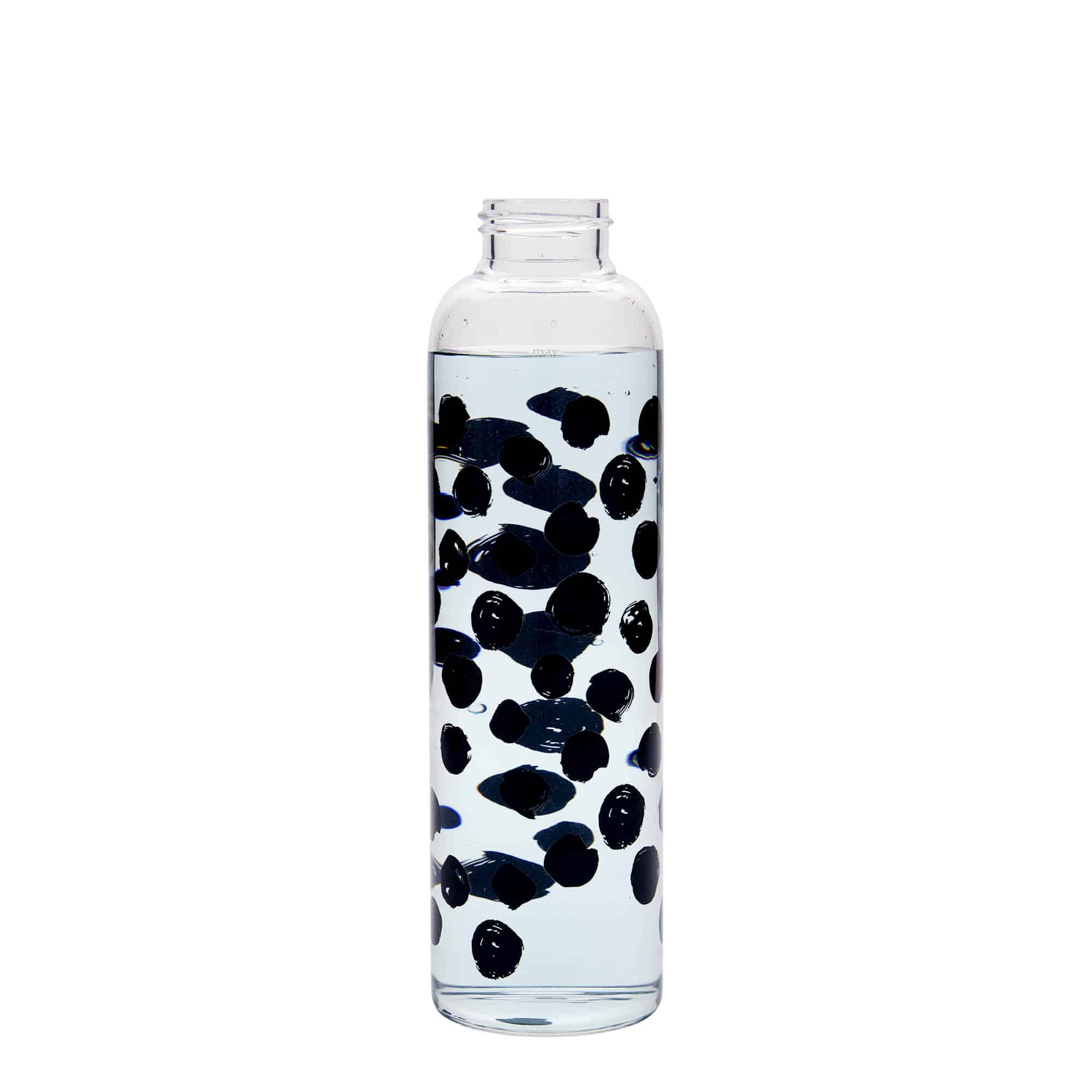 500 ml steklenica za pijačo »Perseus«, motiv: črne pike, ustje: navojni zamašek 500 ml steklenica za pijačo »Perseus«, motiv: črne pike, ustje: navojni zamašek