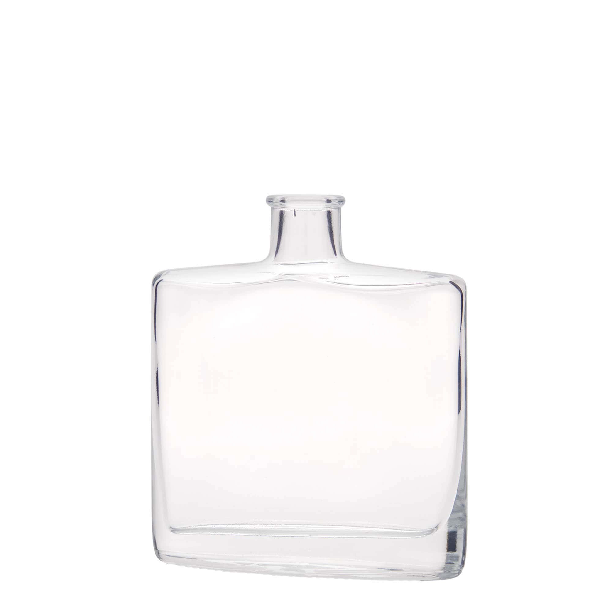 200 ml steklena steklenica »Zorbas«, ovalna, ustje: pluta