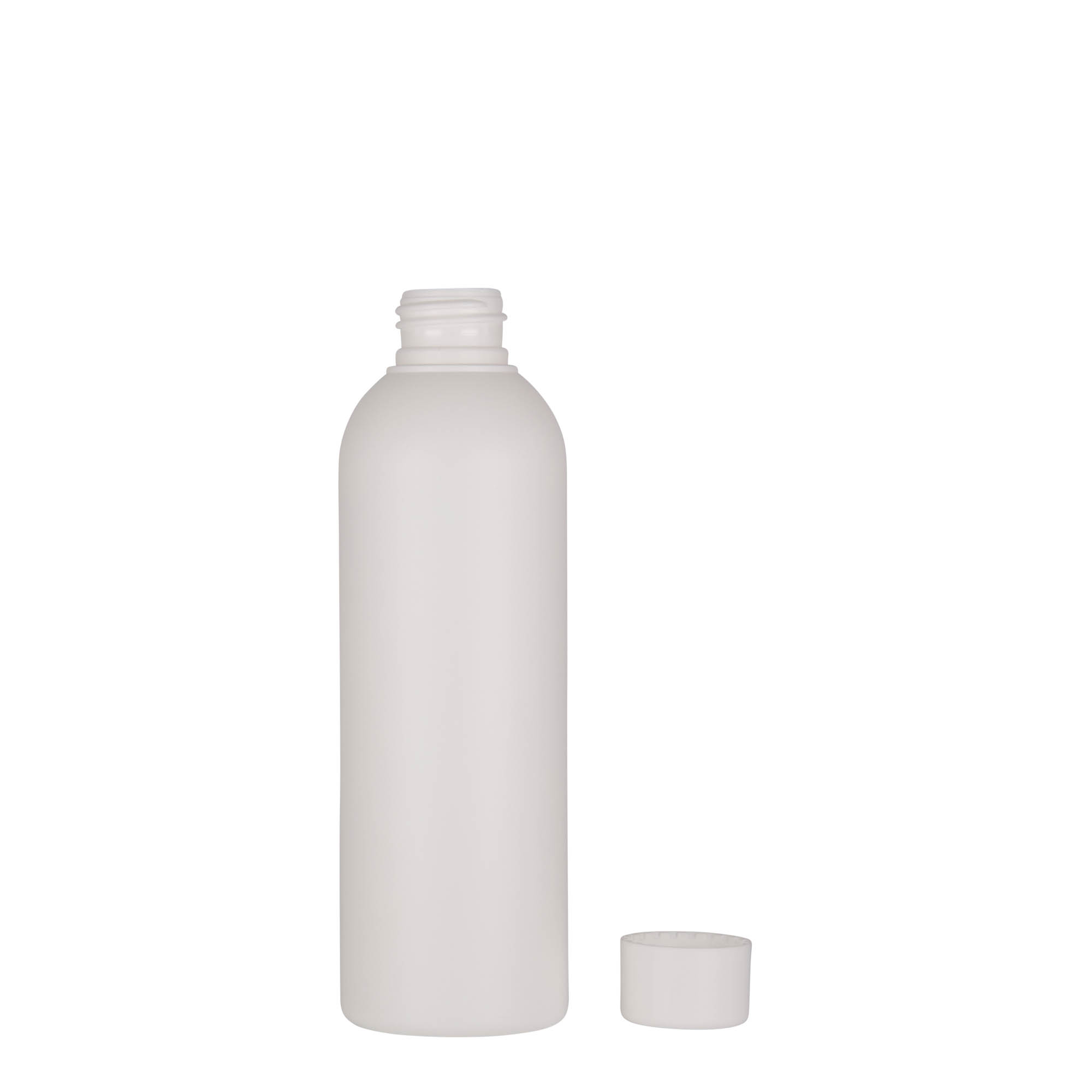 200 ml plastična steklenica 'Tuffy', HDPE, bela, odprtina: 24/410