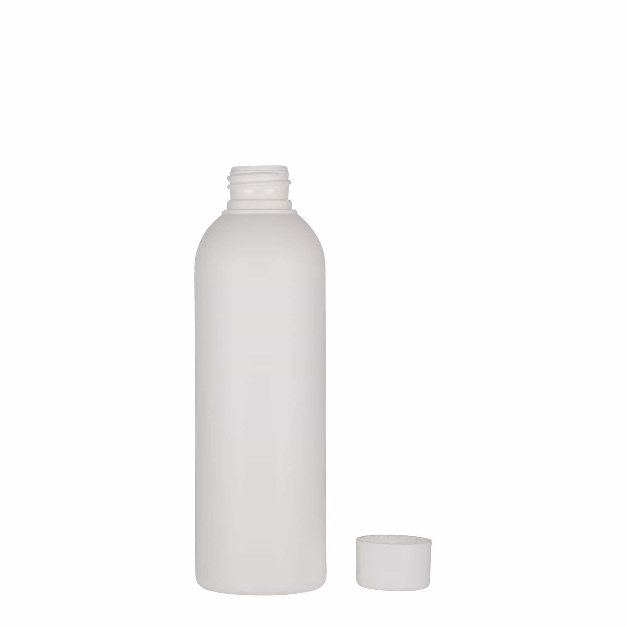 200 ml plastična steklenica 'Tuffy', HDPE, bela, odprtina: 24/410 200 ml plastična steklenica 'Tuffy', HDPE, bela, odprtina: 24/410