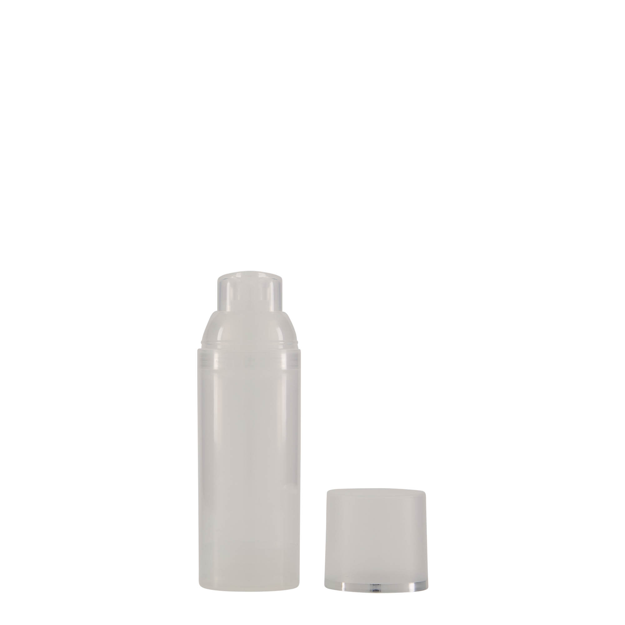 50 ml zračno neprepusten razpršilnik 'Mezzo', PP-plastika, naravne barve
