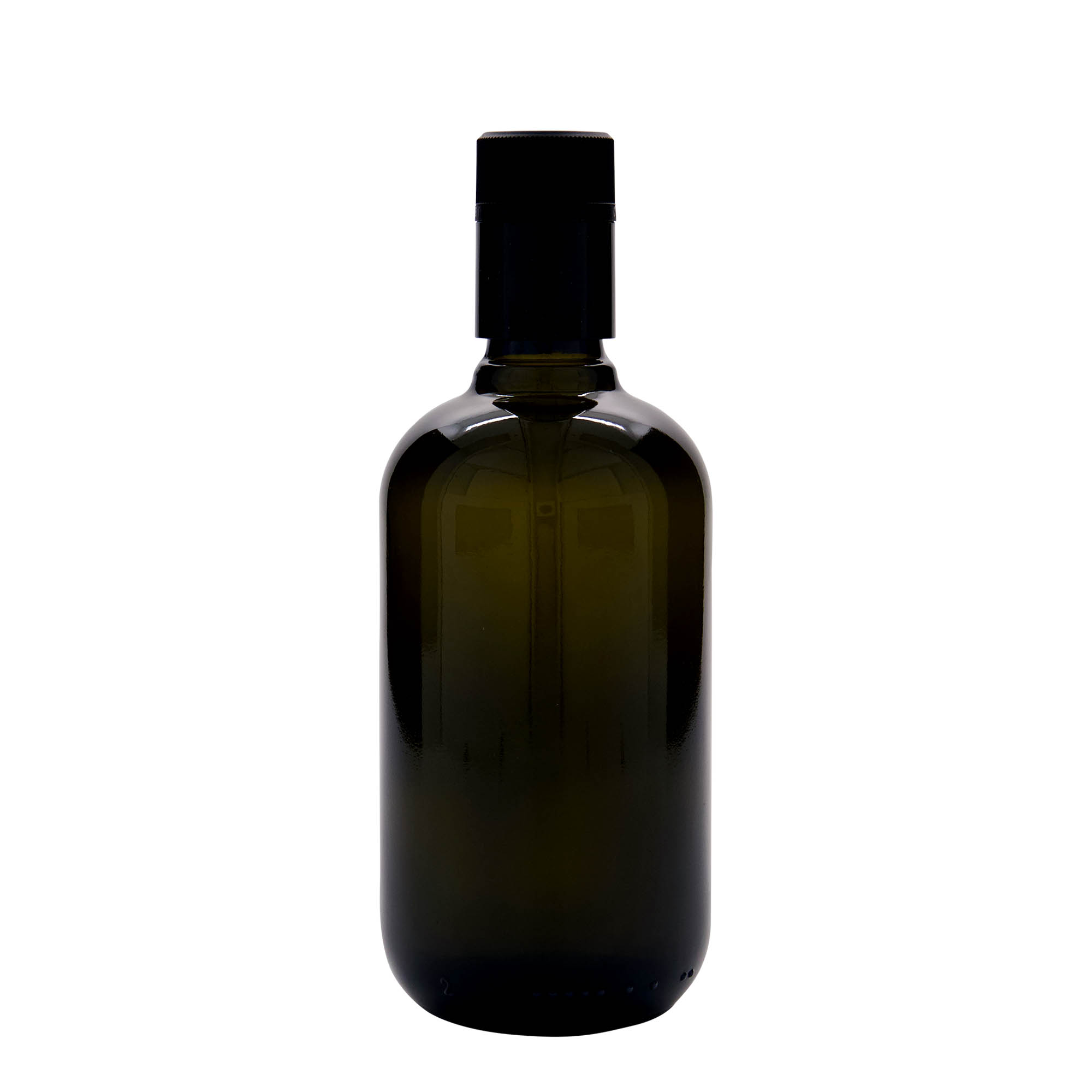 500 ml steklenica za kis/oljčno olje 'Biolio', steklo starozeleno, odprtina: DOP 500 ml steklenica za kis/oljčno olje 'Biolio', steklo starozeleno, odprtina: DOP