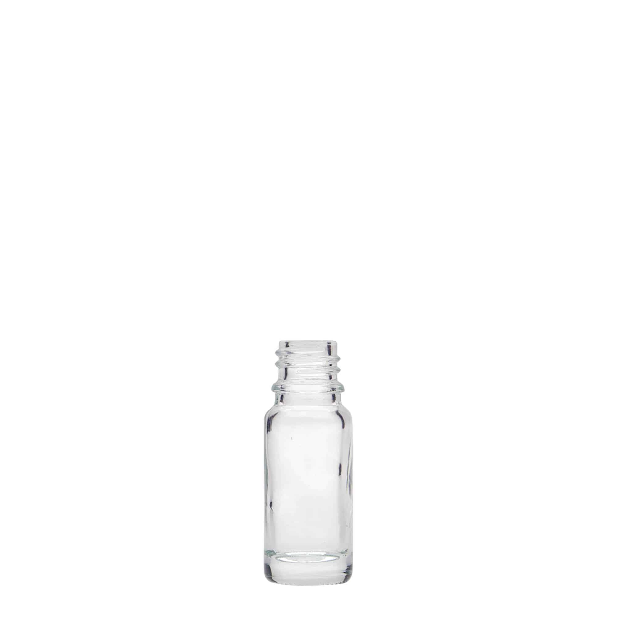 10 ml steklenica za zdravila, steklo, ustje: DIN 18 10 ml steklenica za zdravila, steklo, ustje: DIN 18