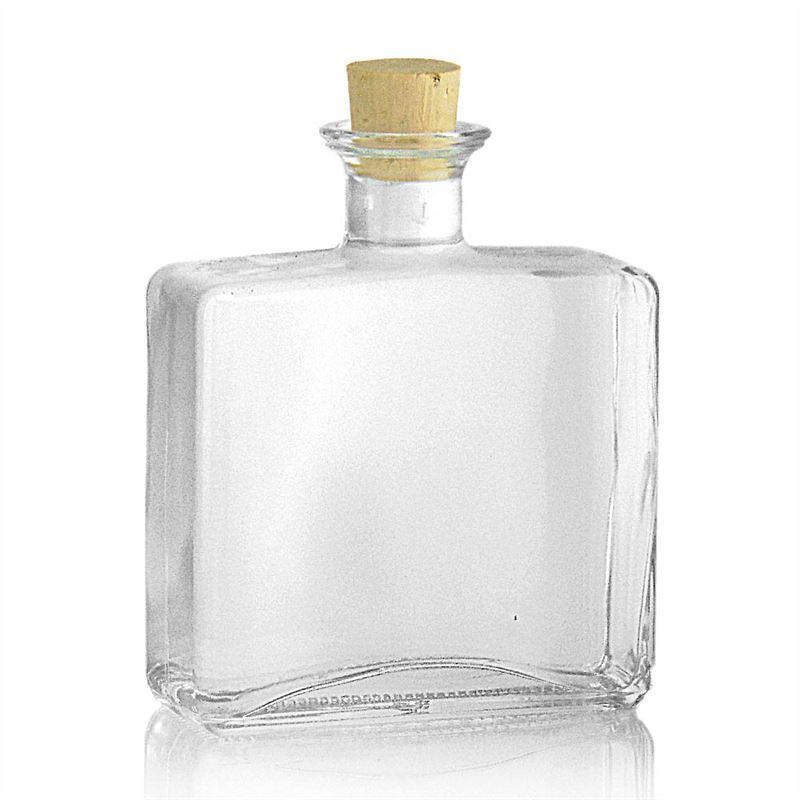 500 ml steklena steklenica »Julia«, pravokotna, ustje: pluta 500 ml steklena steklenica »Julia«, pravokotna, ustje: pluta
