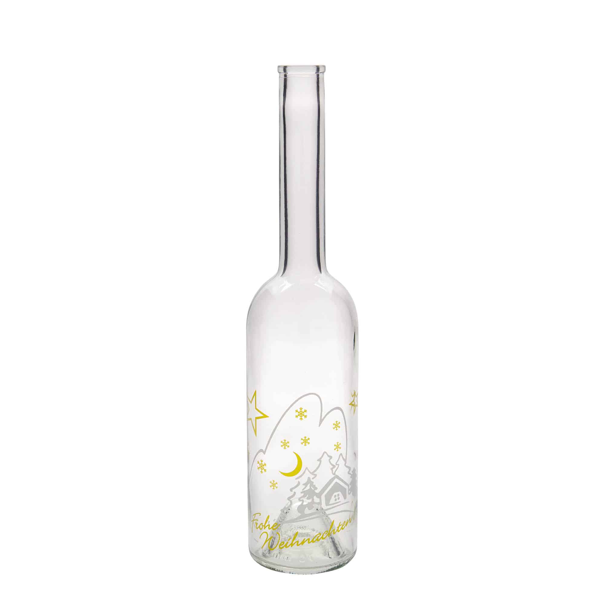 500 ml steklenica 'Opera', motiv: božična idila, odprtina: pluta 500 ml steklenica 'Opera', motiv: božična idila, odprtina: pluta