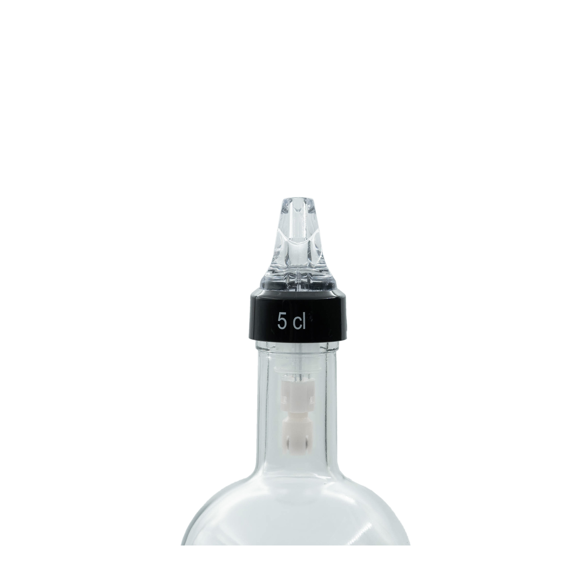 Dozirni izlivalec 'Auto Pour' 5 cl, PE-plastika, prozoren