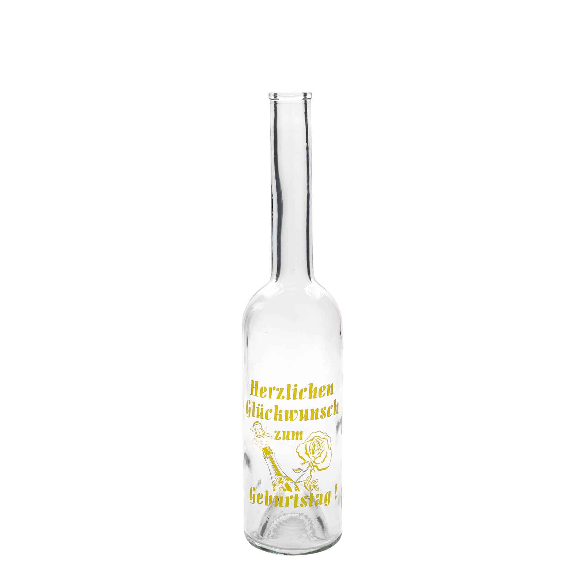 500 ml steklena steklenica Maximo potiskana »Karneval«, ustje: pluta 500 ml steklena steklenica Maximo potiskana »Karneval«, ustje: pluta