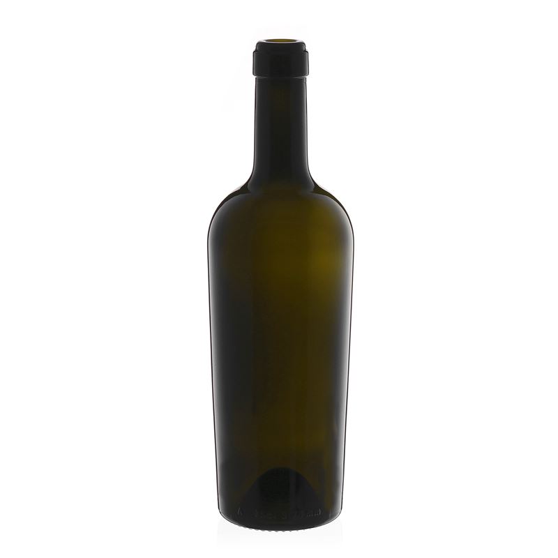 750 ml vinska steklenica 'Imperiale', starinsko zelena, odprtina: pluta