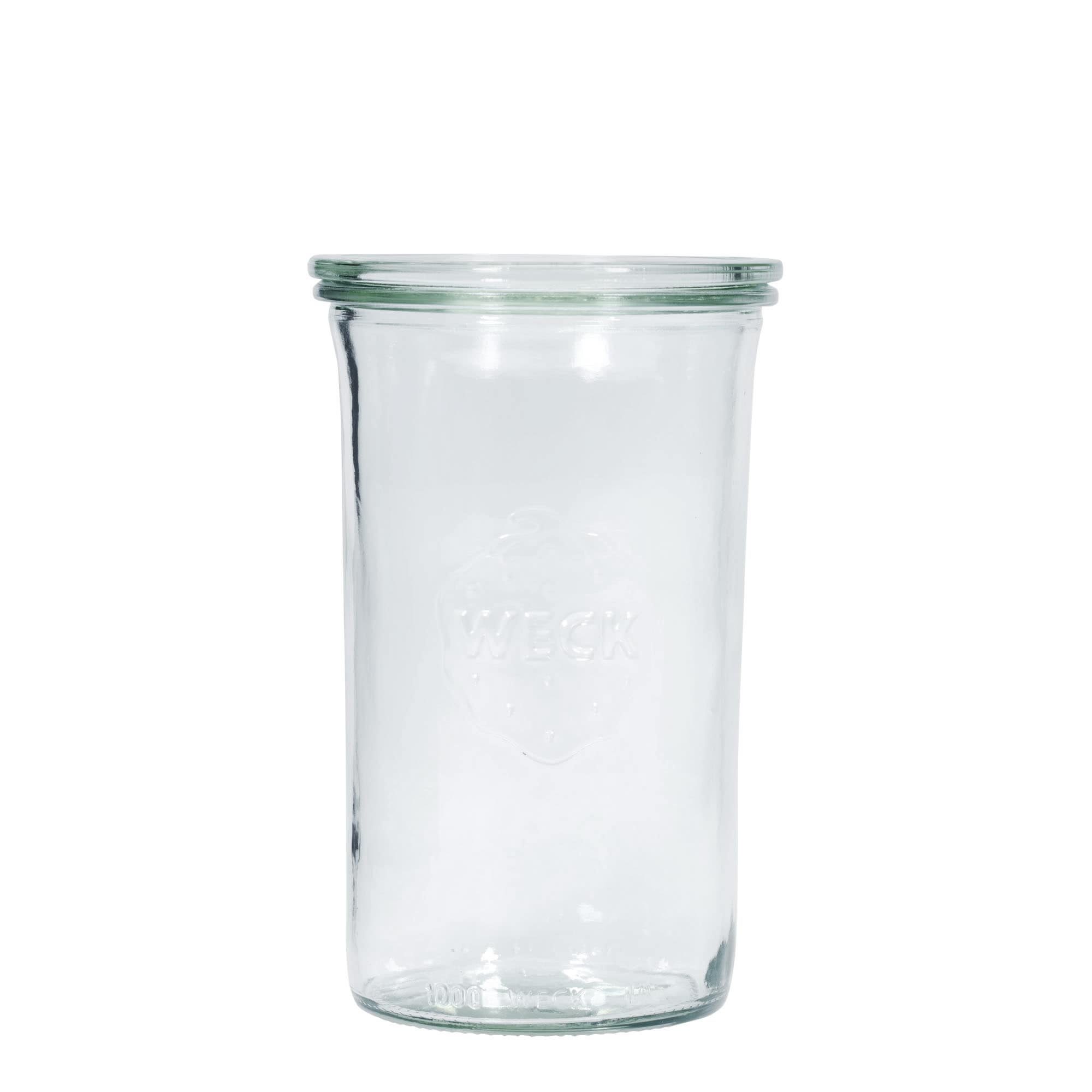 1.000 ml WECK-steklen kozarec #, odprtina: okrogla roba