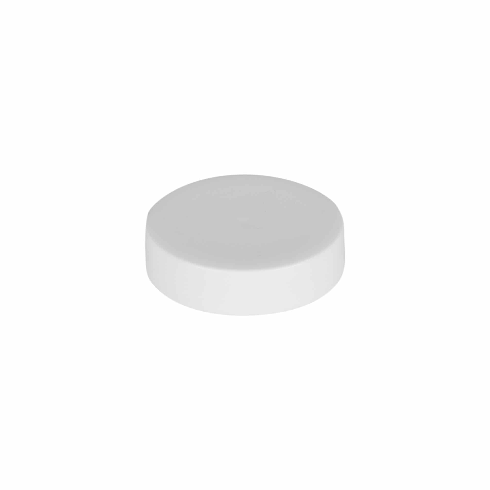 Zavrtni pokrovček za 10 ml 'Antonella', PP-plastika, bel
