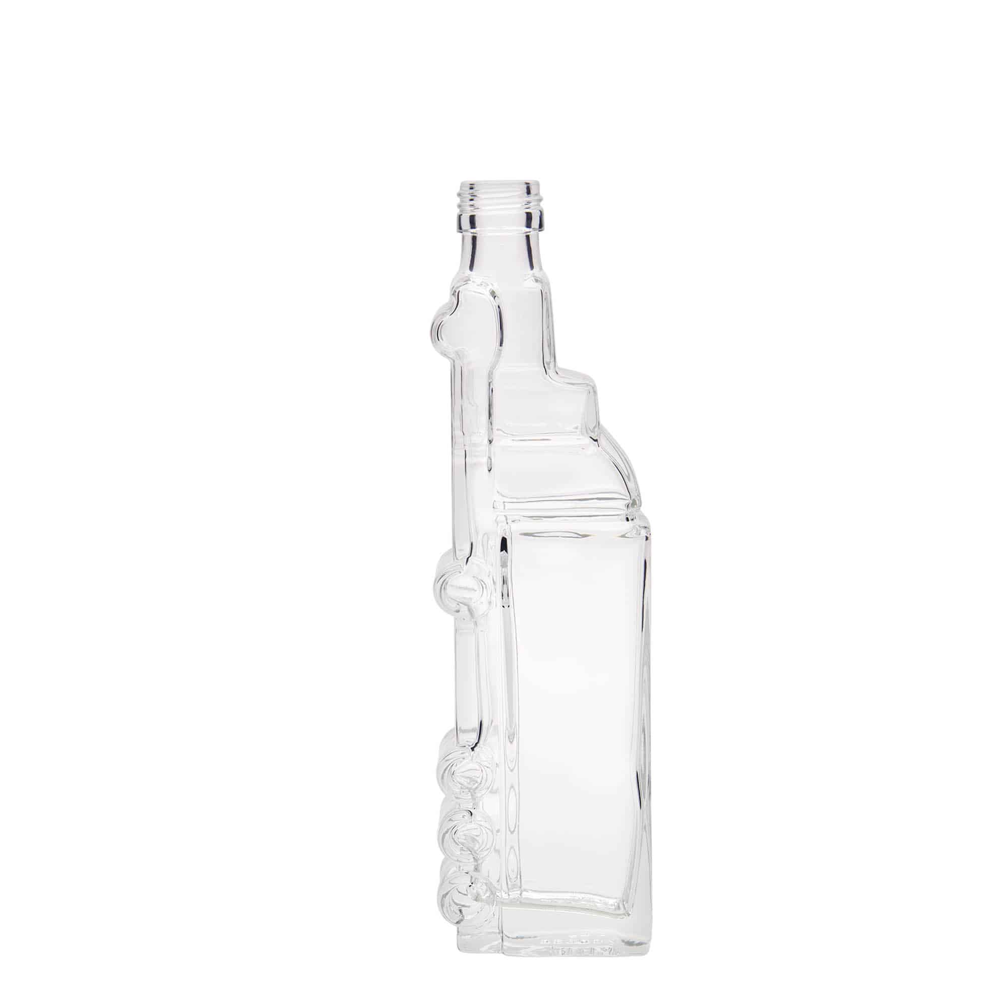 200 ml steklena steklenica »Tovornjak«, ustje: pluta