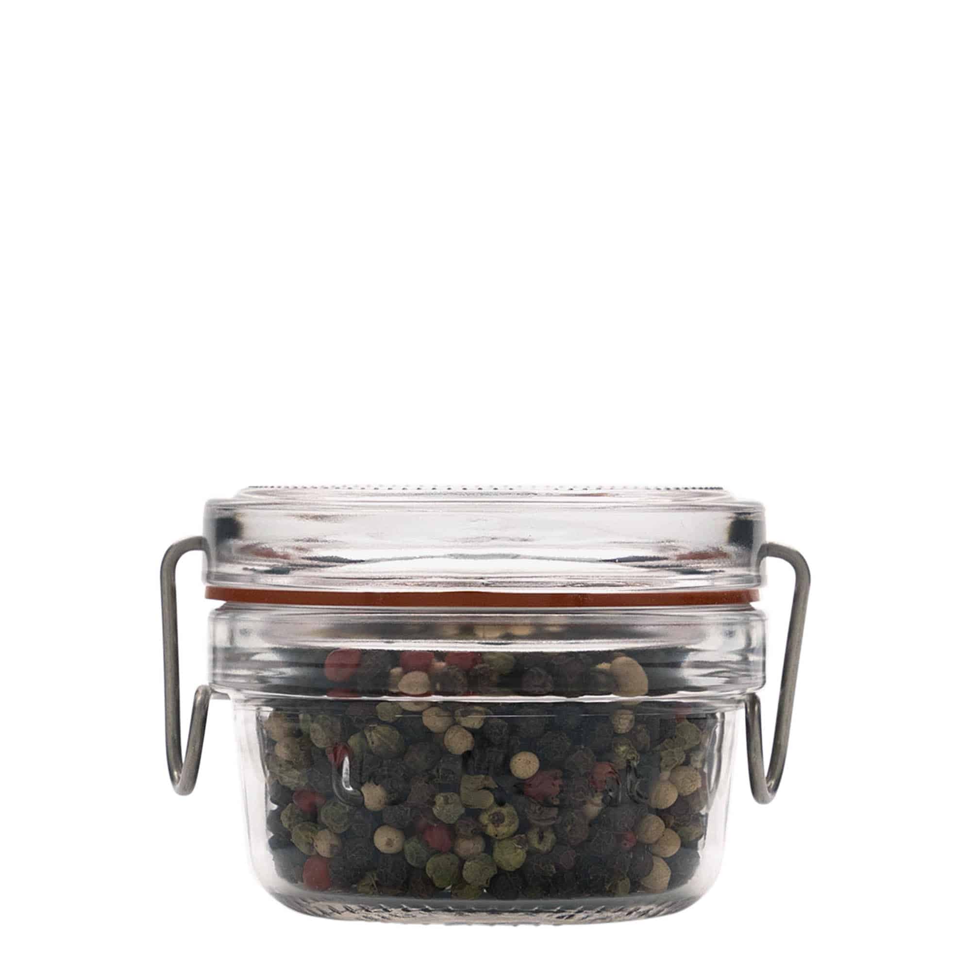 80 ml kozarec s patentom »Lock-Eat«, ustje: zamašek s tesnilom s patentom