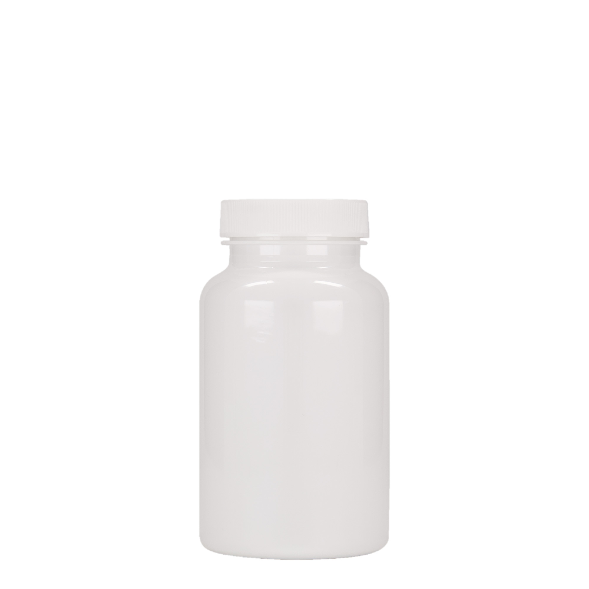 200 ml pakirna posodica PET, plastika, bela, ustje: GPI 45/400