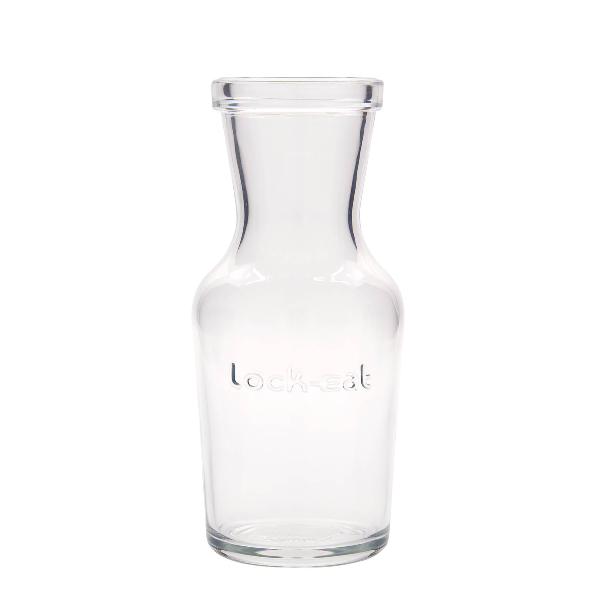 500 ml steklena karafa 'Lock-Eat', odprtina: zapiranje z žično sponko