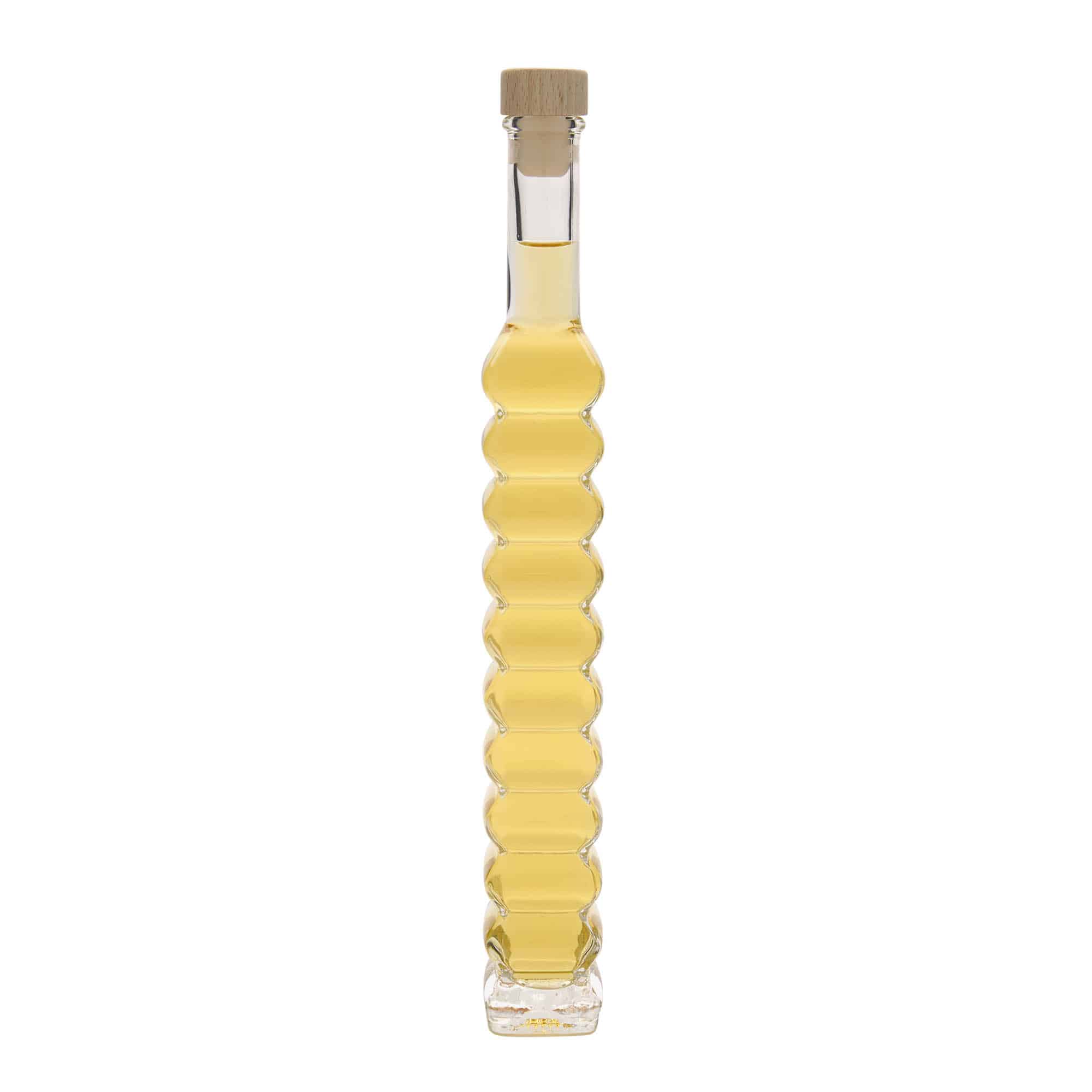 200 ml steklenica 'Roma, kvadratna, odprtina: plutovina'