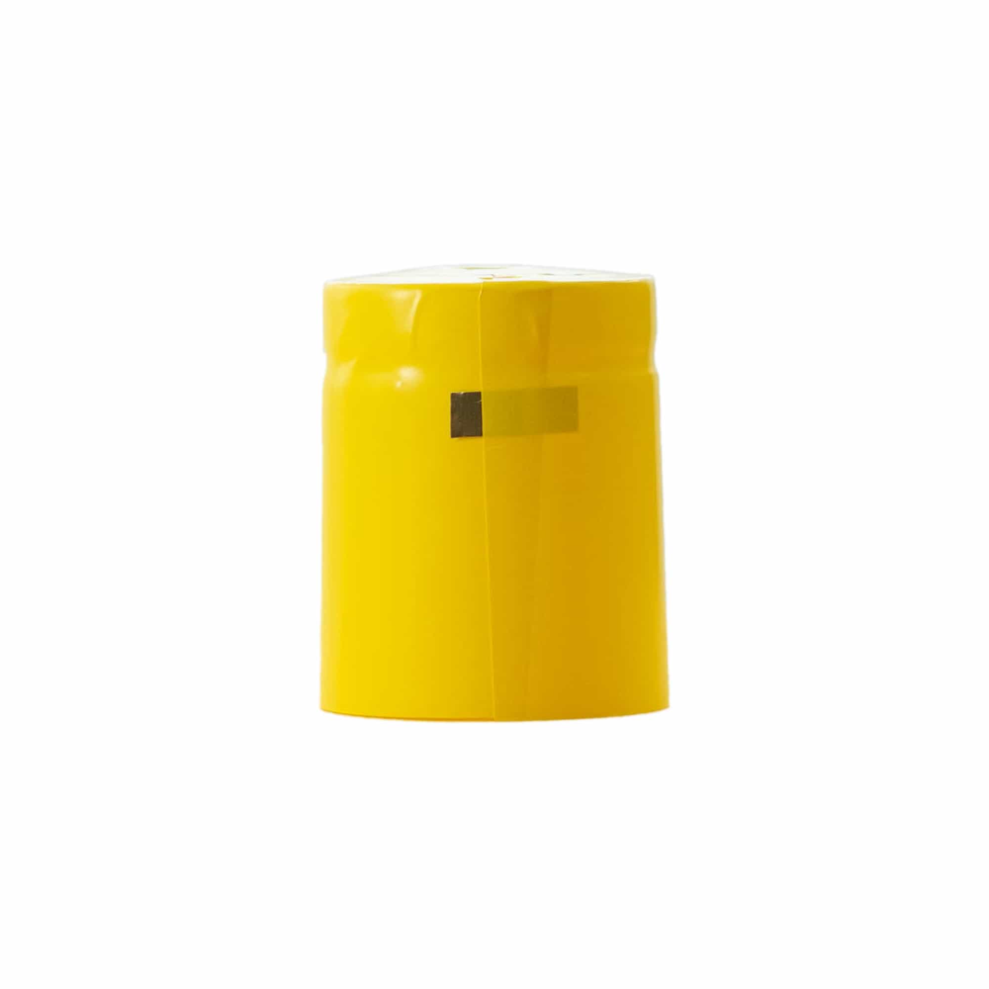 Skrčljiva kapsula 32×41, plastika PVC, rumena Skrčljiva kapsula 32×41, plastika PVC, rumena