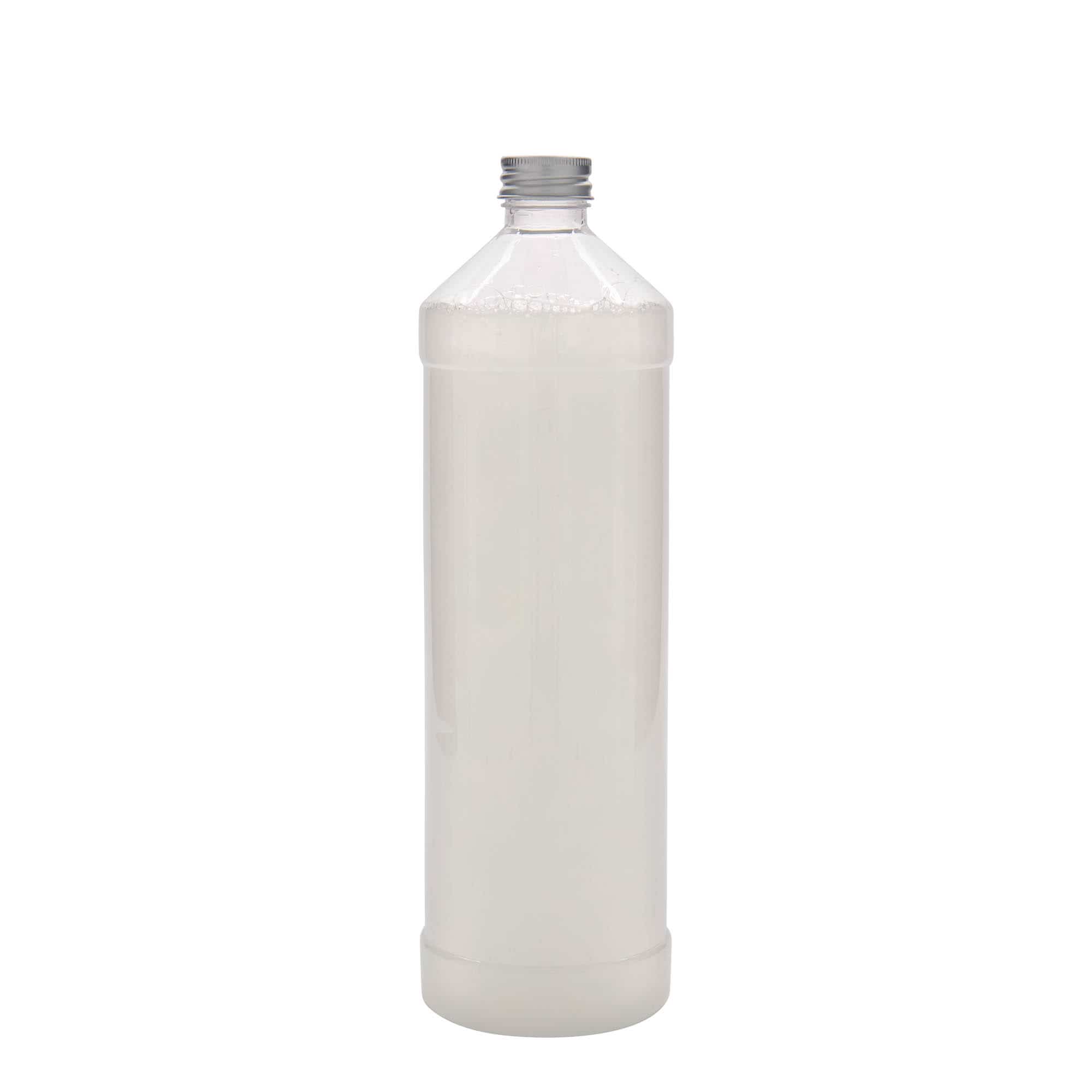 1000 ml steklenica iz PET plastike »Everytime«, plastika, ustje: 28/410