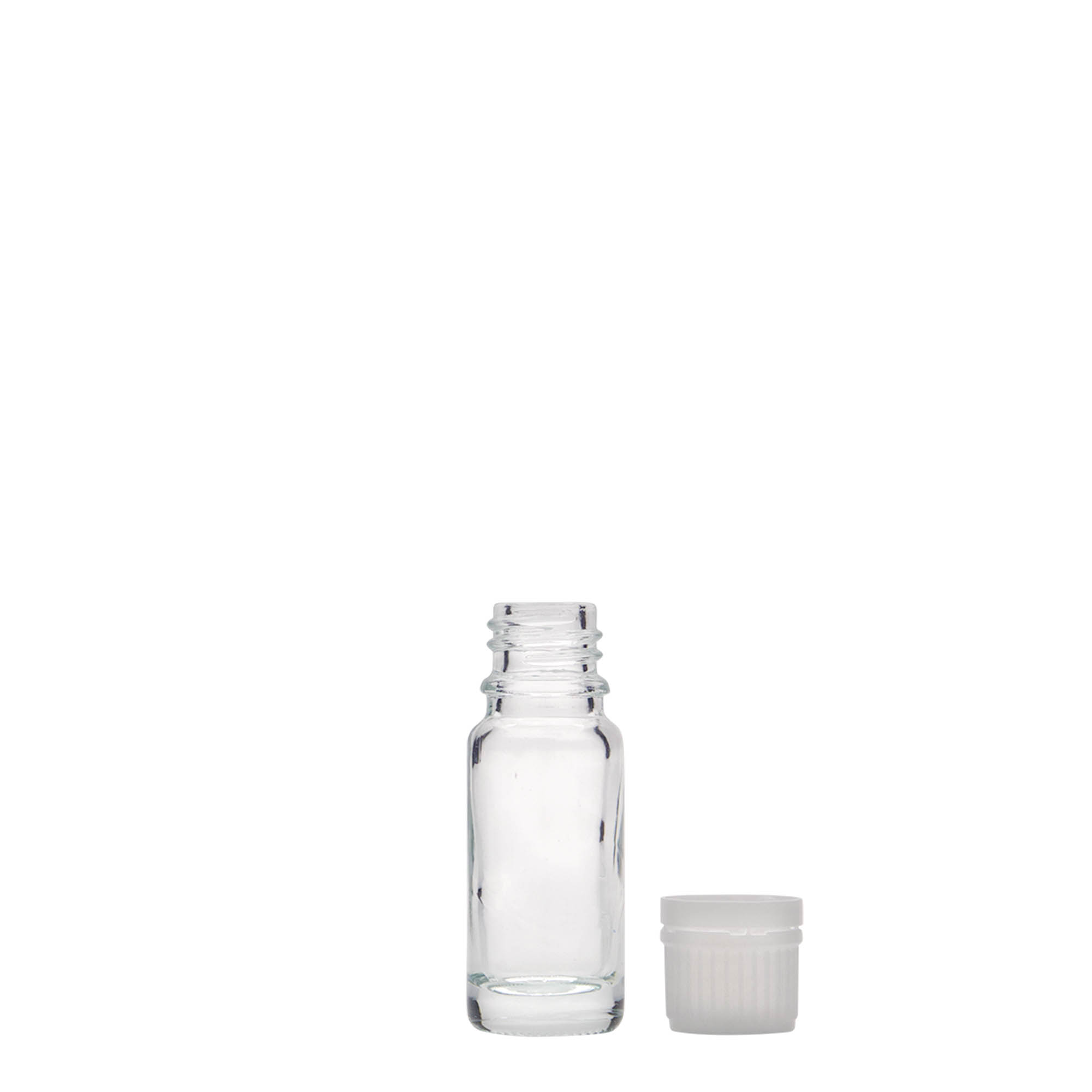 10 ml medicinska steklenička, steklo, odprtina: DIN 18 10 ml medicinska steklenička, steklo, odprtina: DIN 18