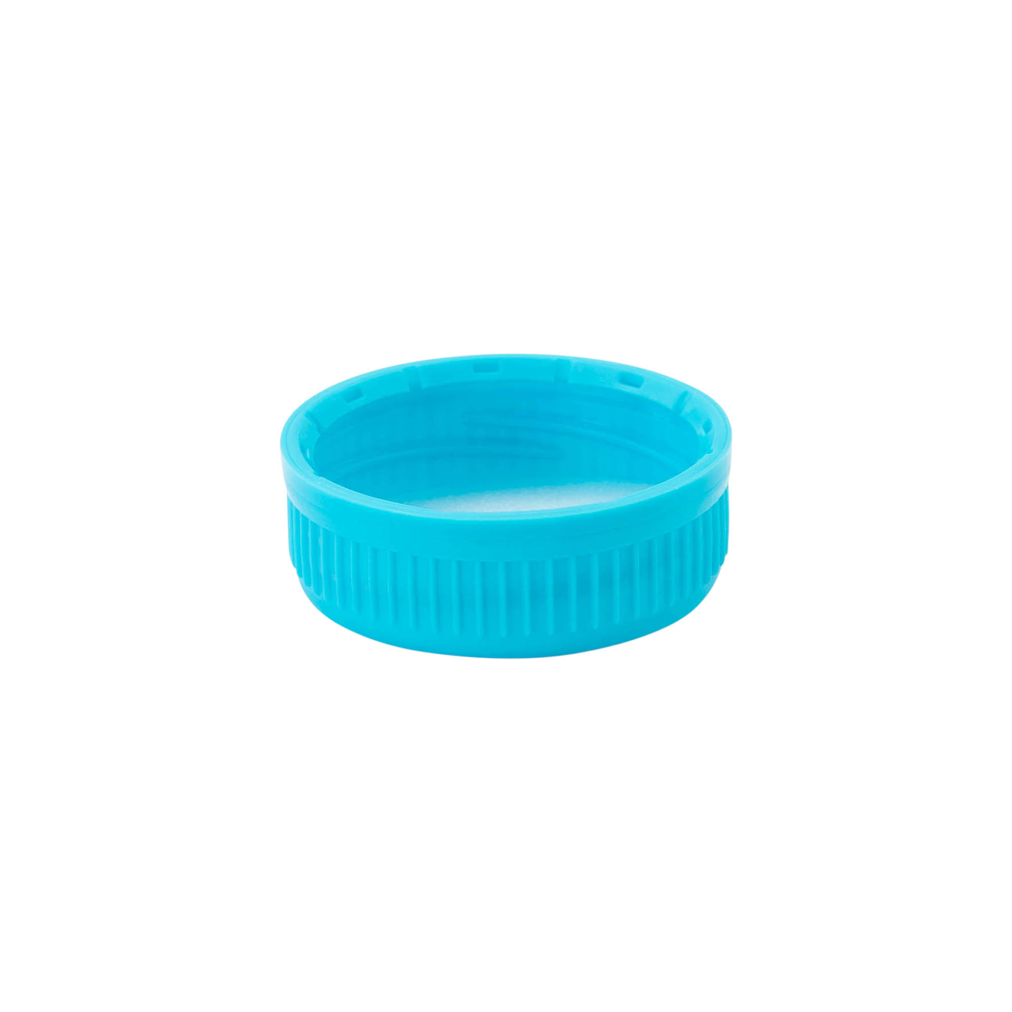 Vijak-zapiralo 40 mm, PE-plastika, svetlo modra