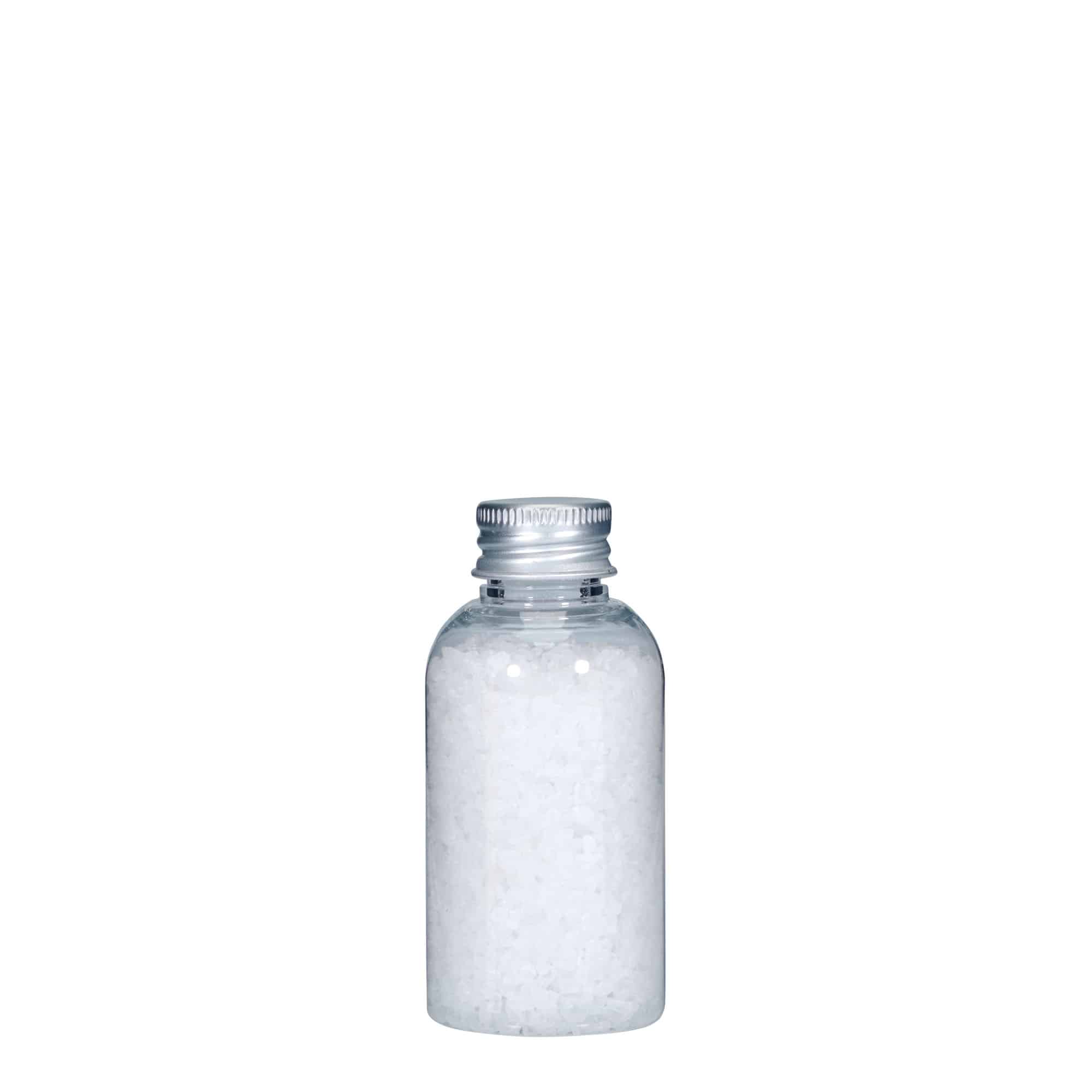 50 ml steklenica iz PET plastike »Boston«, plastika, ustje: 20/410