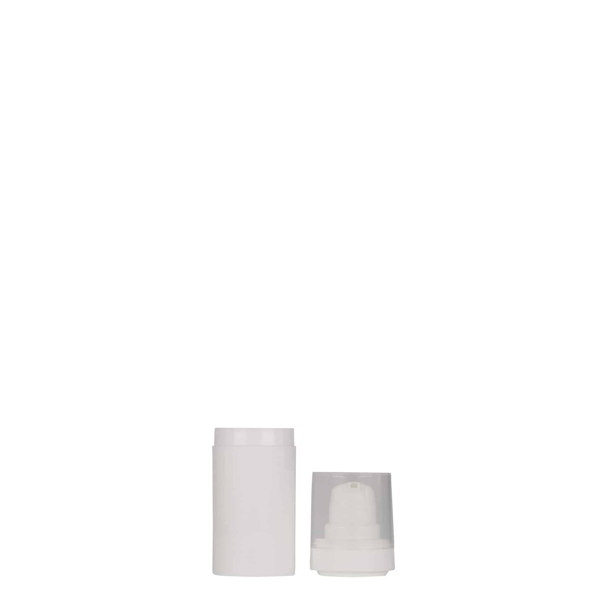 15 ml Airless dozirnik 'Micro', PP-plastika, bela