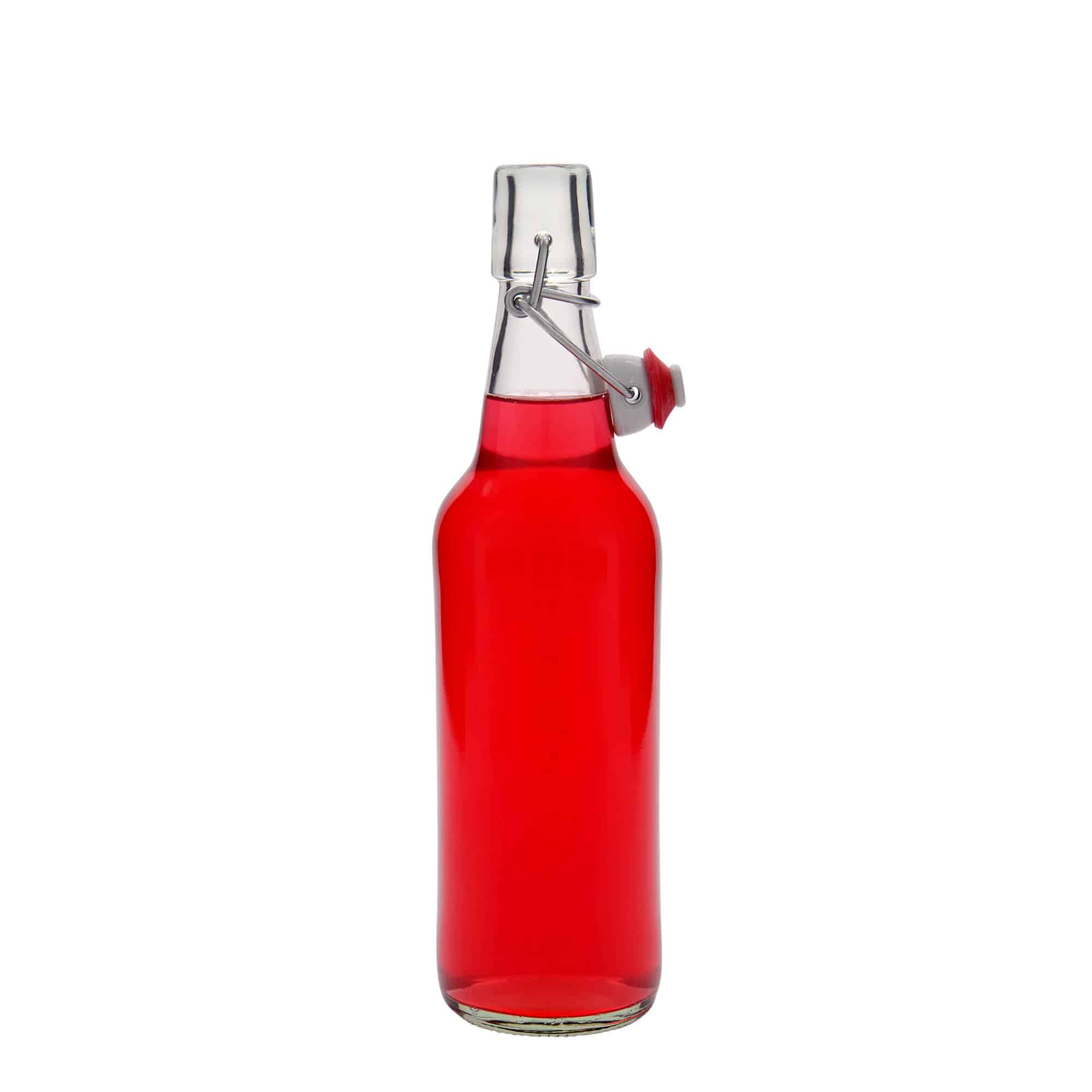 500 ml steklenica za pivo, steklo, ustje: zamašek s tesnilom
