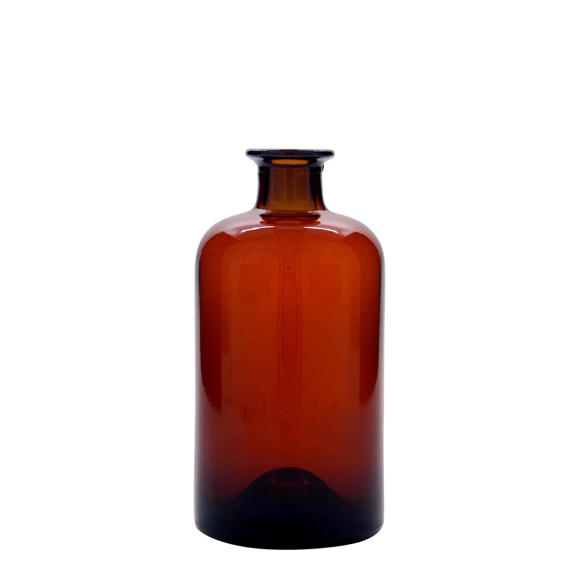 500 ml lekarniška steklenica, rjava, ustje: pluta