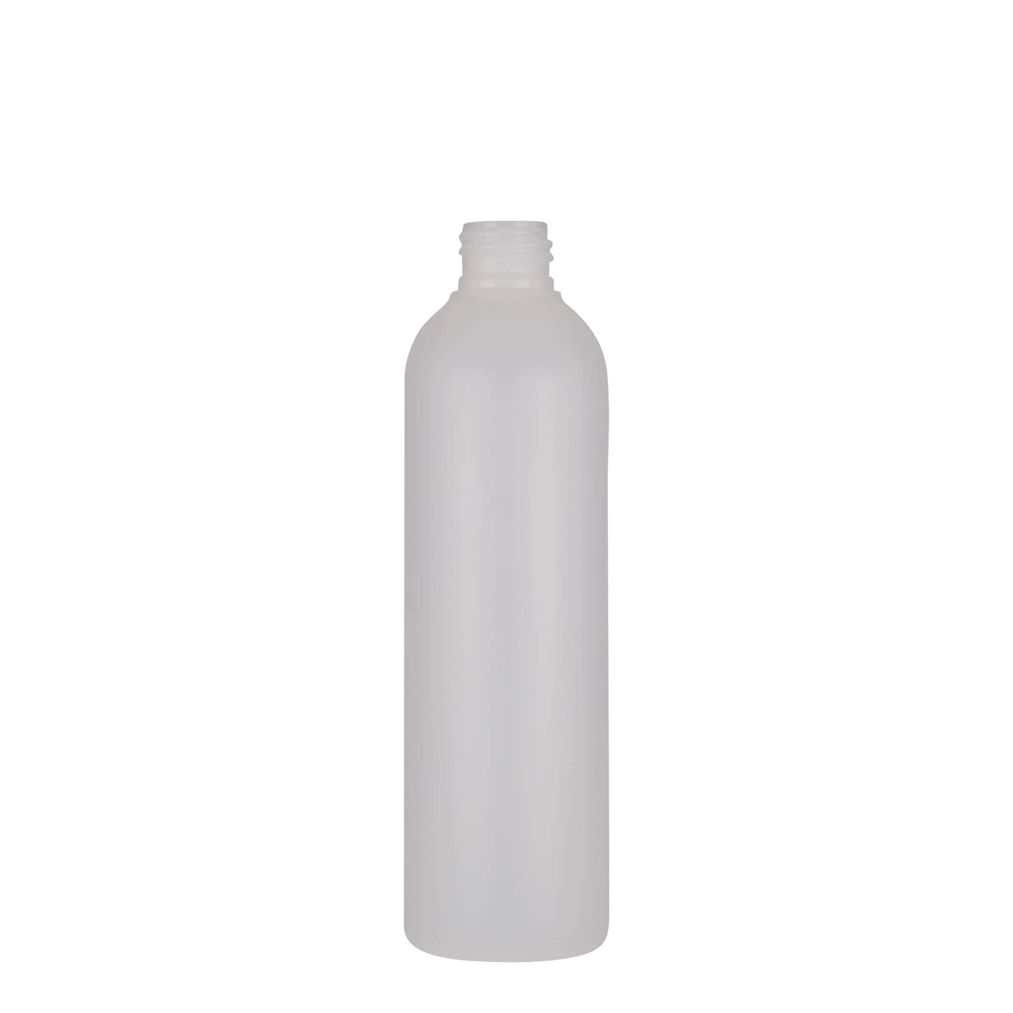 250 ml plastična steklenica 'Tuffy', HDPE, naravna, odprtina: 24/410 250 ml plastična steklenica 'Tuffy', HDPE, naravna, odprtina: 24/410