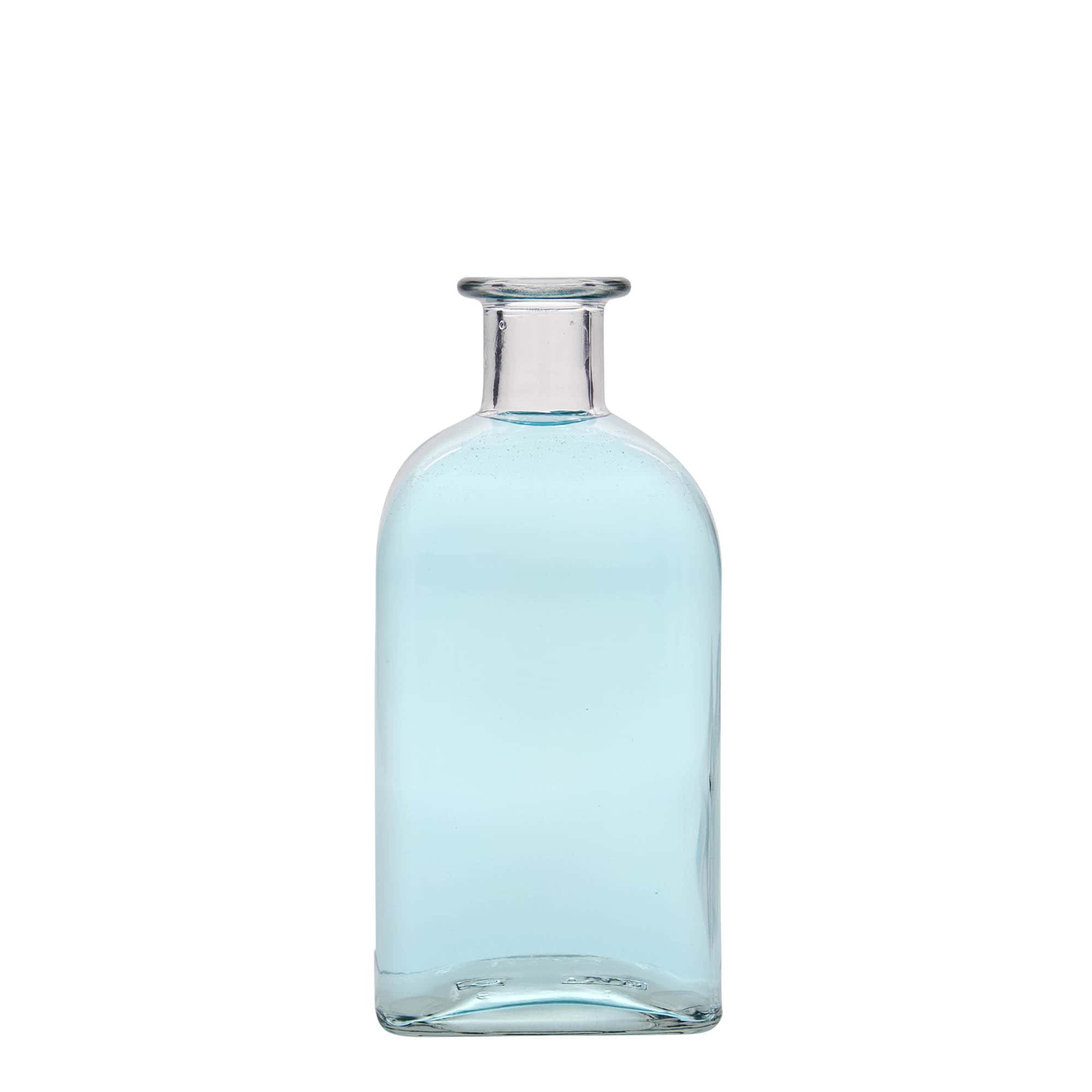 500 ml steklenica Apotekar Carré, kvadratna, odprtina: pluta