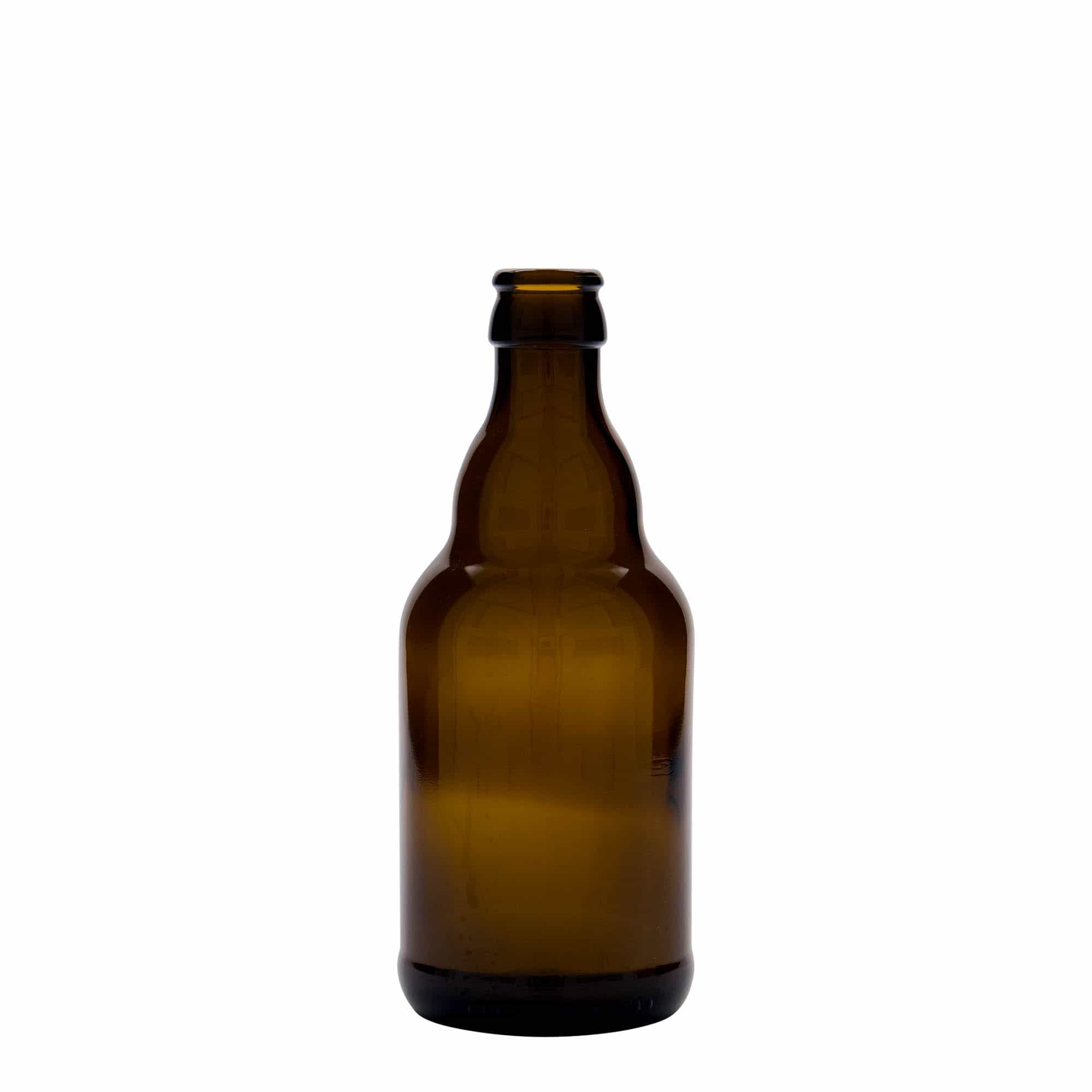 330 ml steklenica piva 'Steinie', steklo, rjava, odprtina: kronkapsula