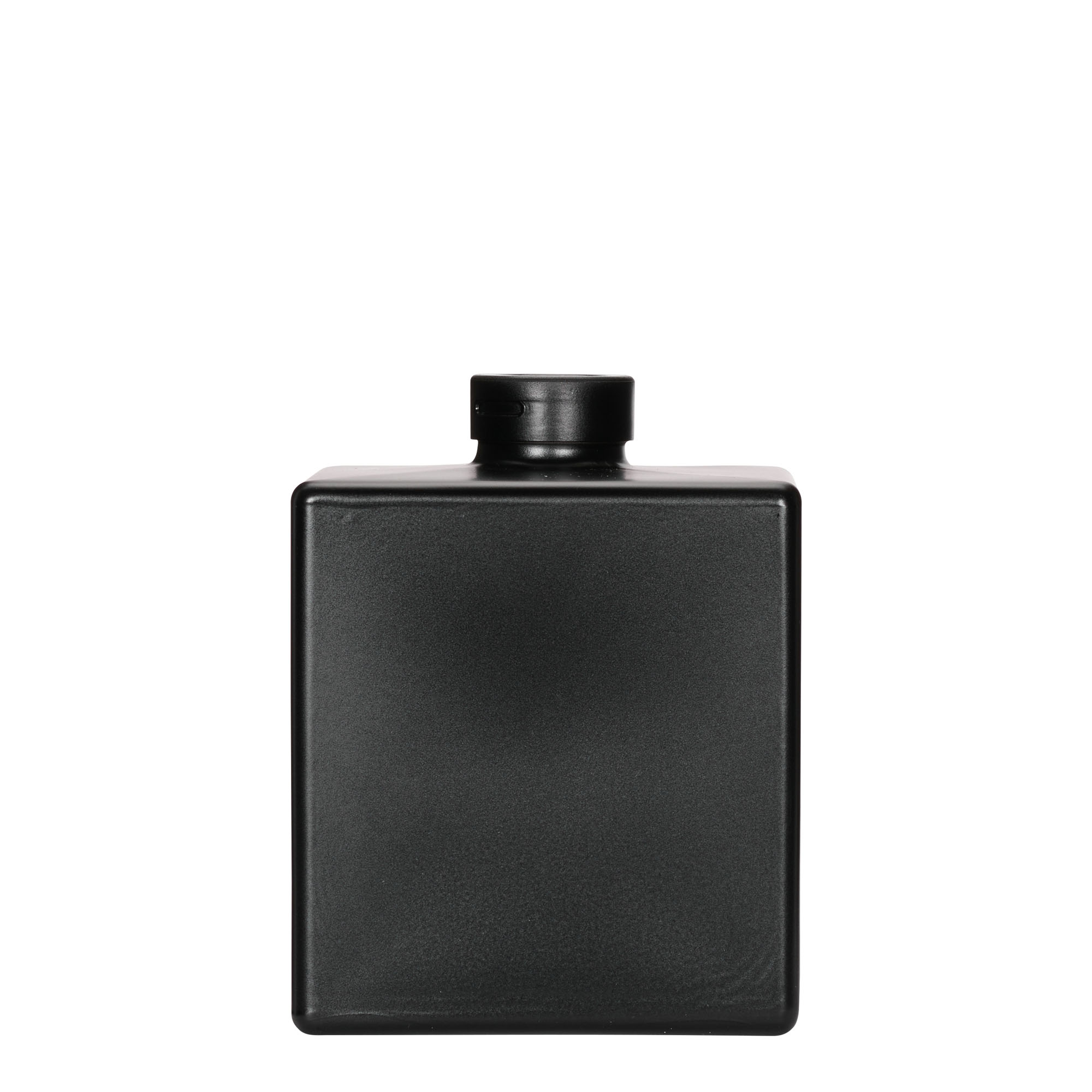 500 ml steklenica 'Cube', kvadratna, črna, odprtina: pluta 500 ml steklenica 'Cube', kvadratna, črna, odprtina: pluta
