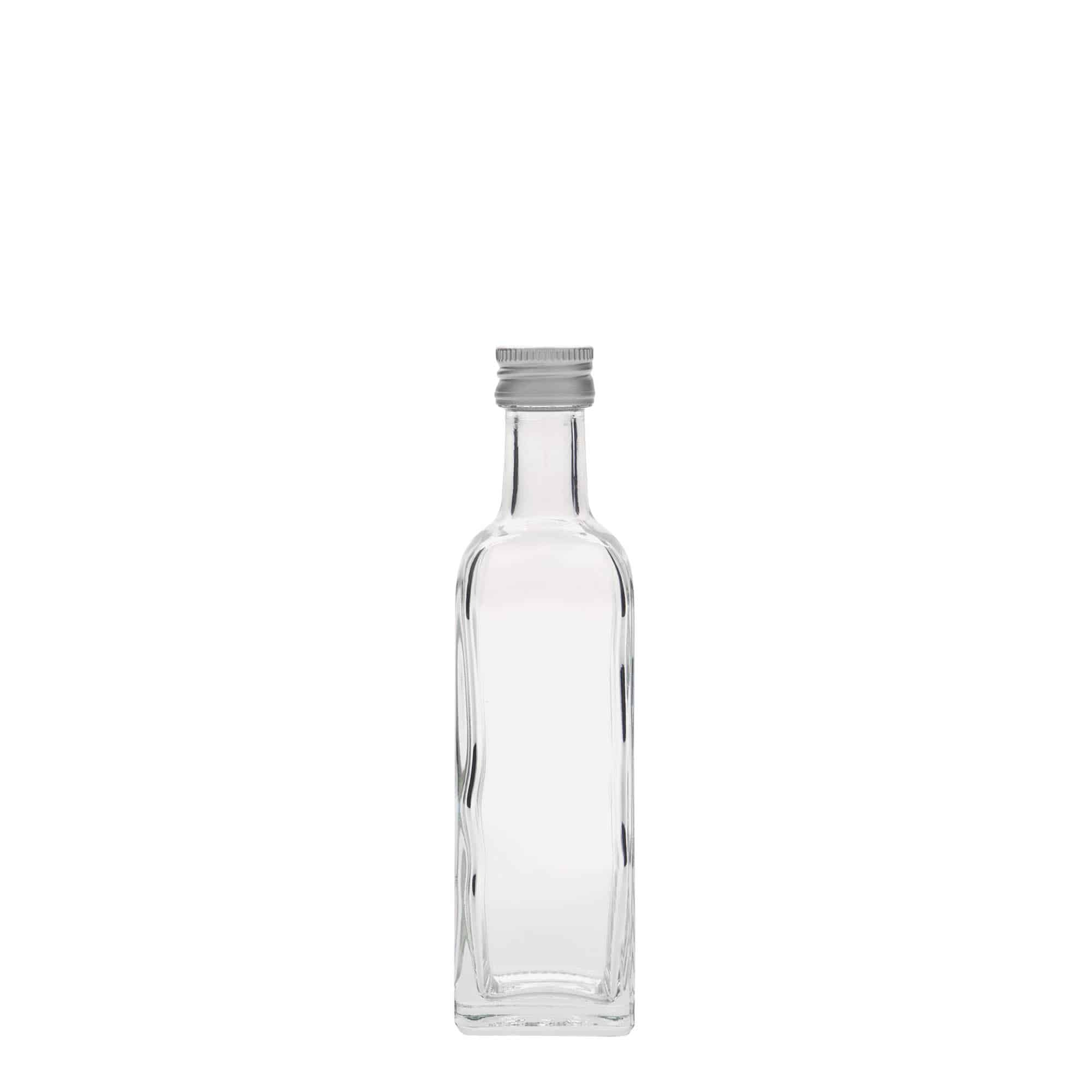 60 ml steklenička 'Marasca', kvadratna, odprtina: PP 18