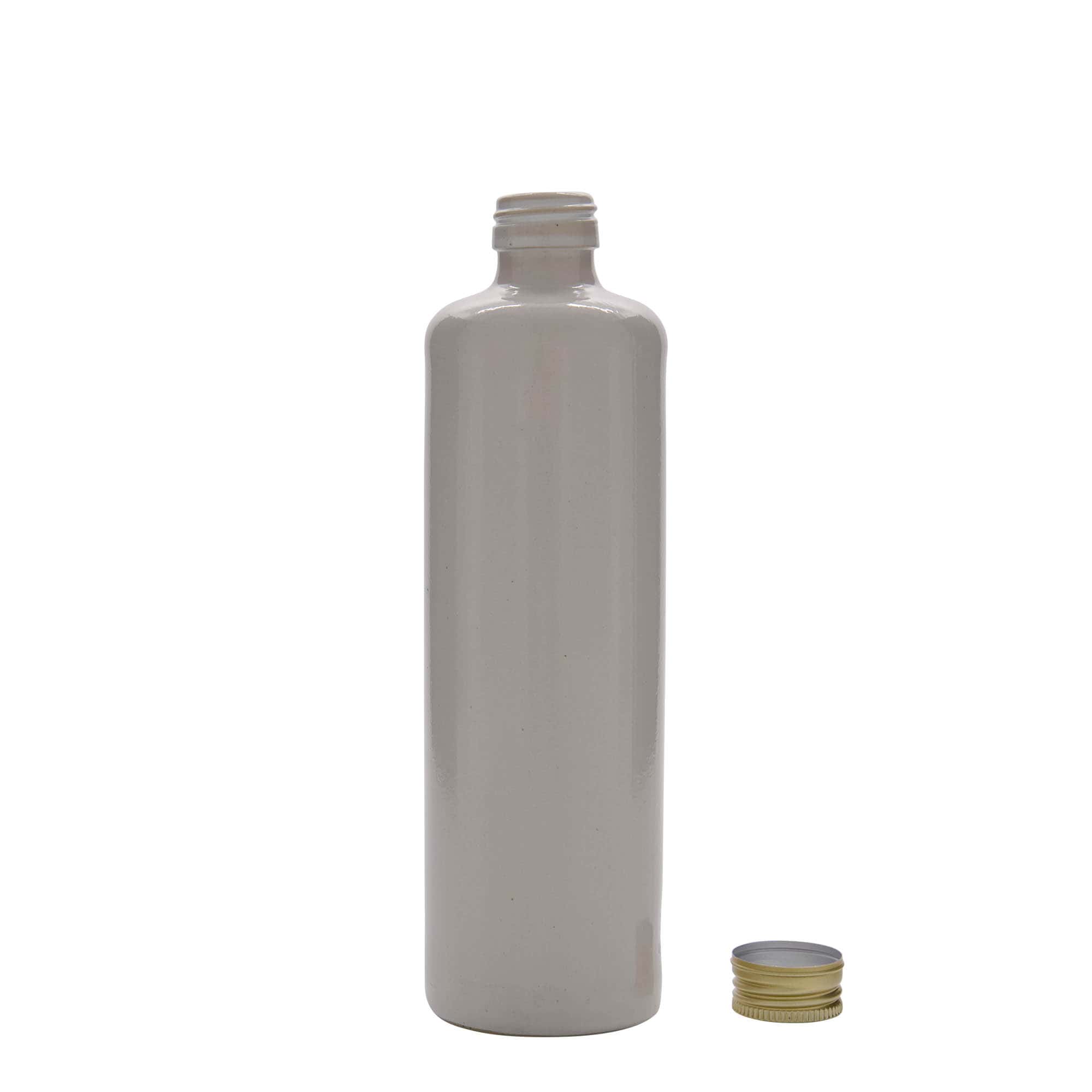 500 ml glineni vrč, kamnina, bel, odprtina: PP 31,5