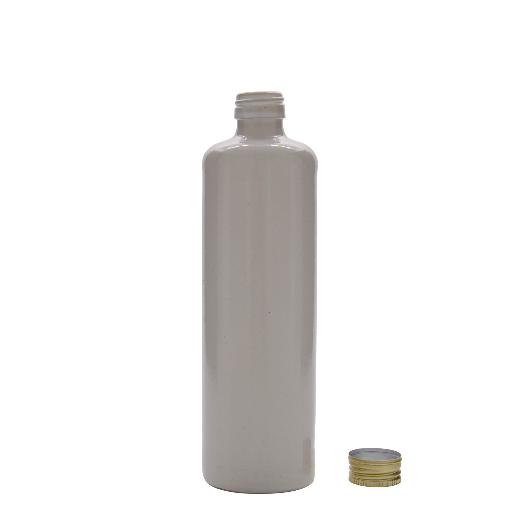 500 ml glineni vrč, kamnina, bel, odprtina: PP 31,5