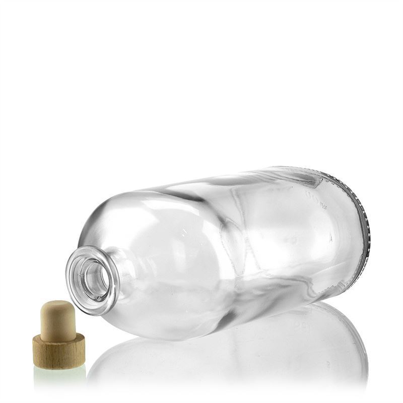 1.000 ml steklenica 'Dundee', ovalna, odprtina: plutovinasta 1.000 ml steklenica 'Dundee', ovalna, odprtina: plutovinasta