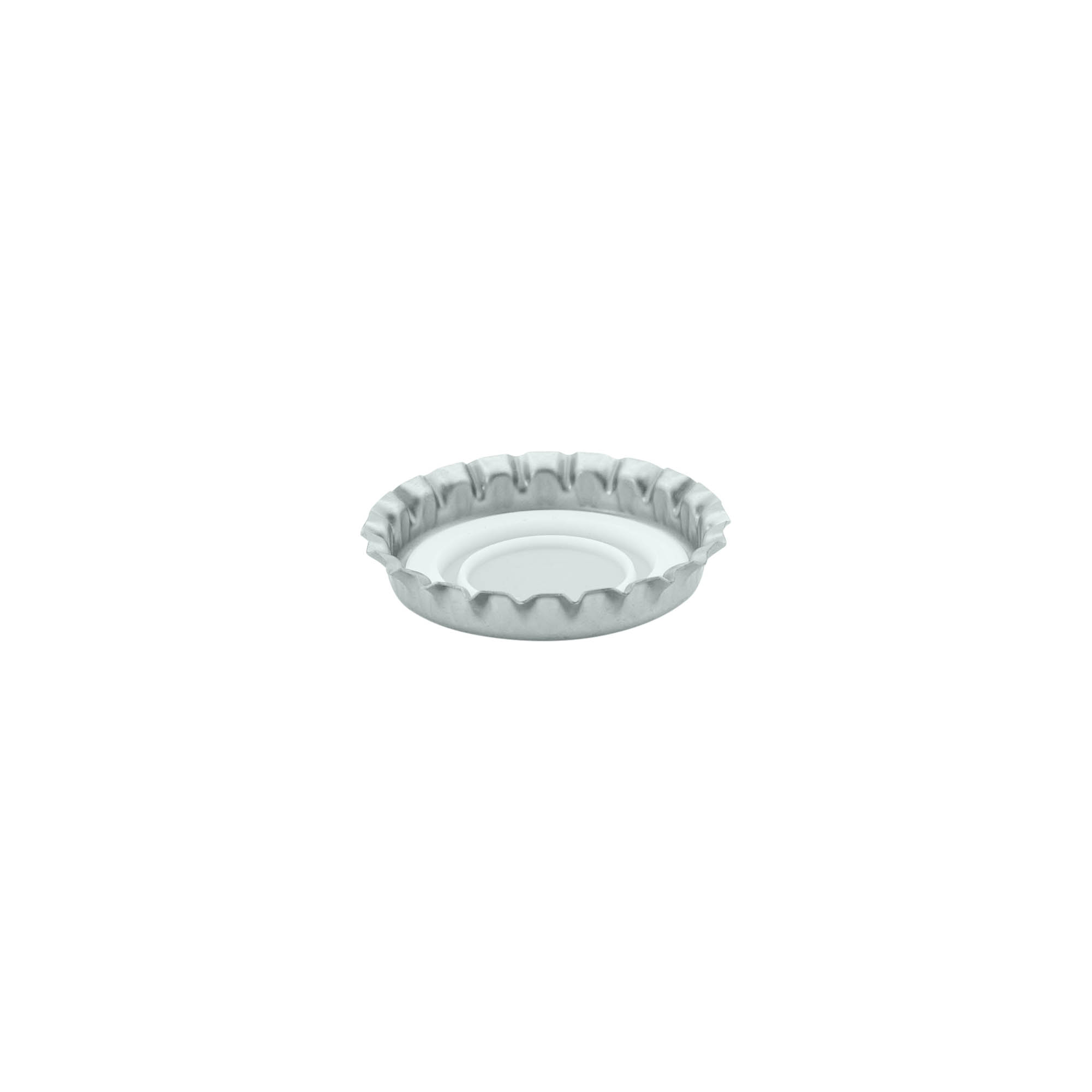Kronkorki 29 mm, kovina, srebrni Kronkorki 29 mm, kovina, srebrni