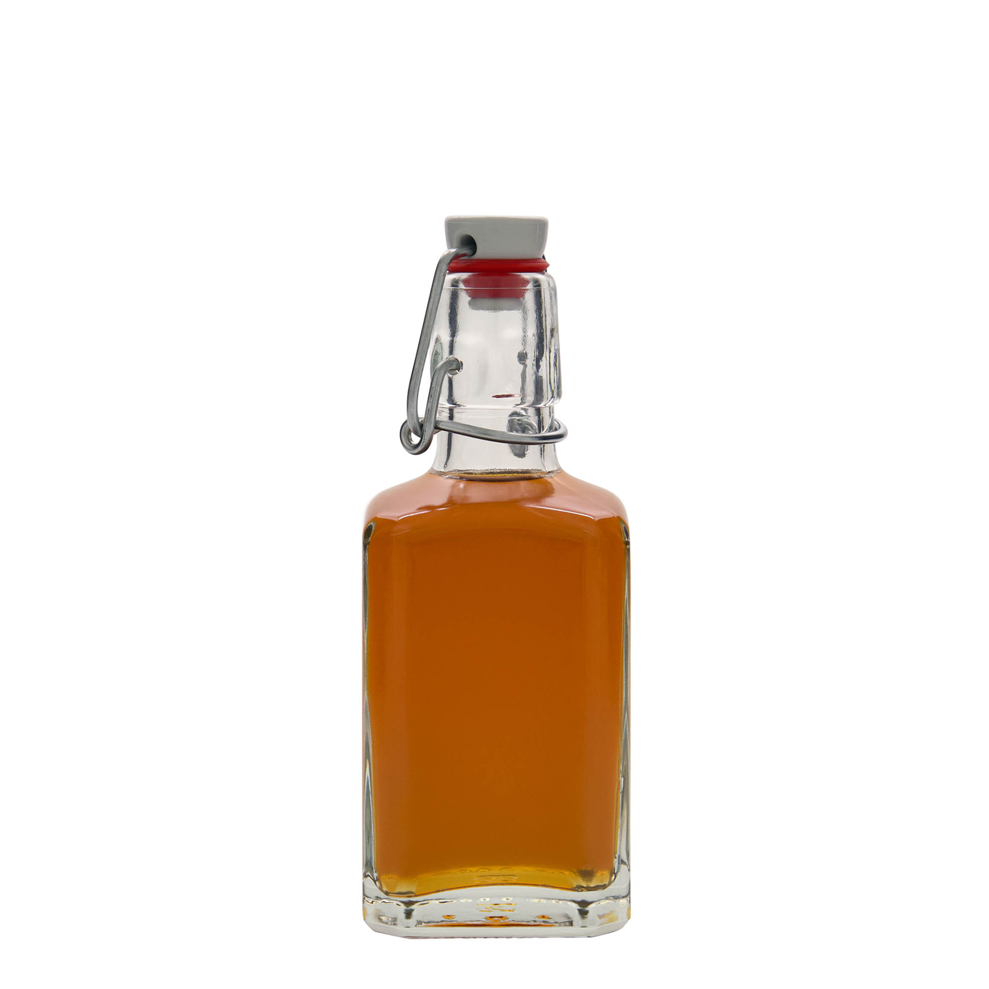 250 ml steklenica 'Rialto', kvadratna, odprtina: zaponka 250 ml steklenica 'Rialto', kvadratna, odprtina: zaponka