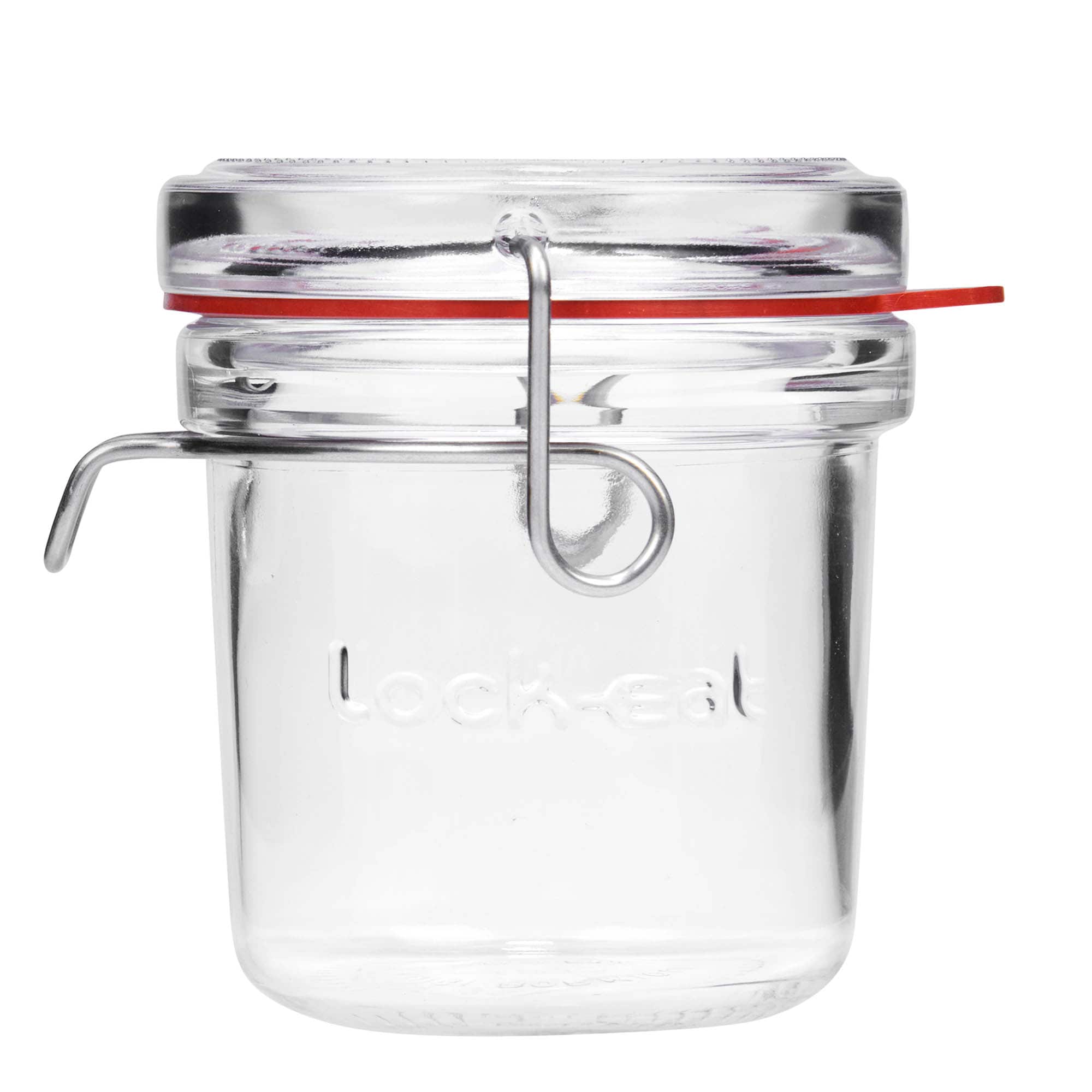 200 ml kozarec s patentom »Lock-Eat«, ustje: zamašek s tesnilom s patentom