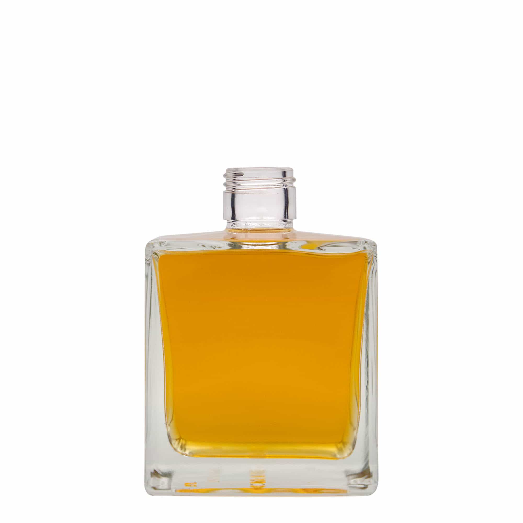500 ml steklena steklenica »Cube«, kvadratna, ustje: PP 28