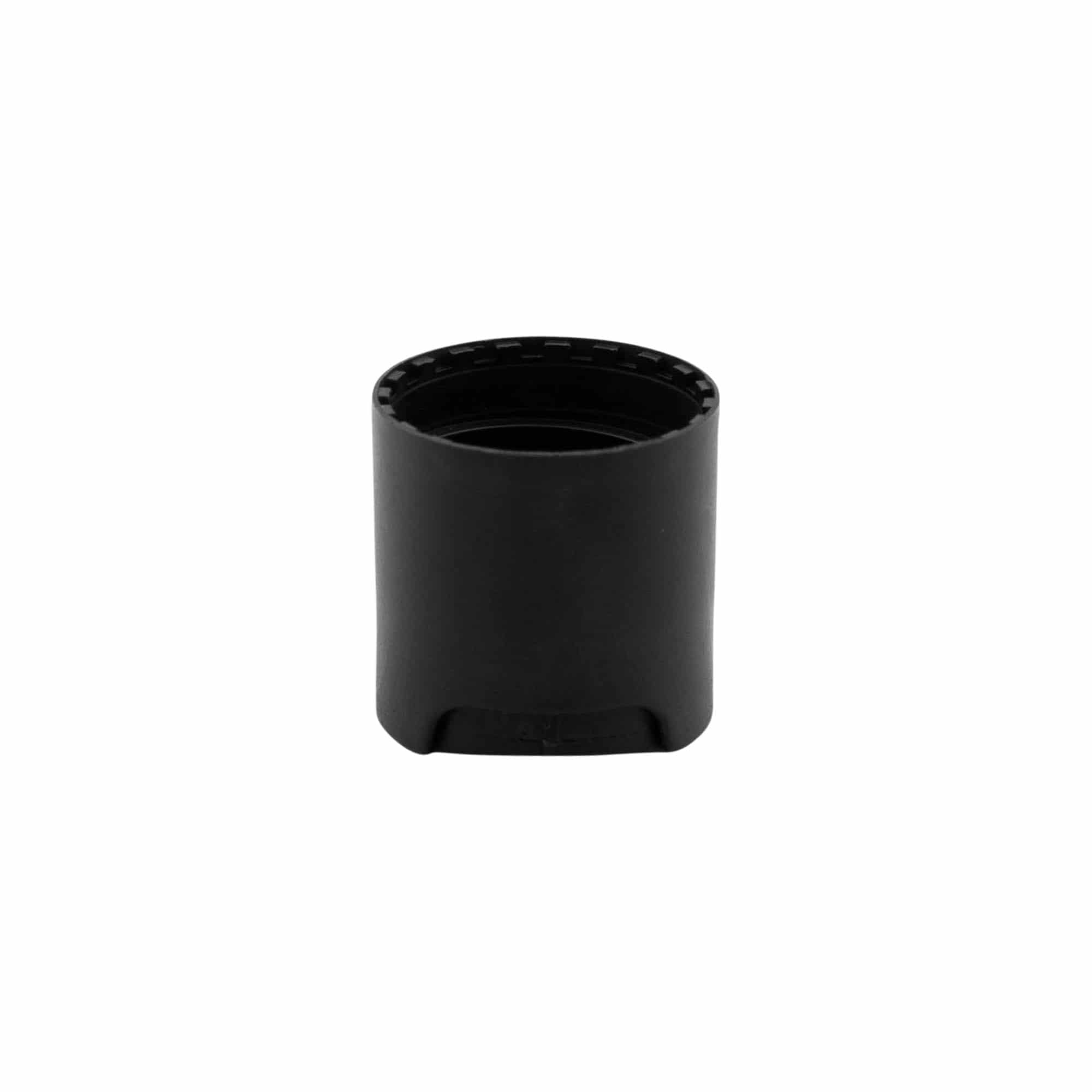 Zavrtni pokrov Disc Top, PP-plastika, črn, za odprtino: 24/410