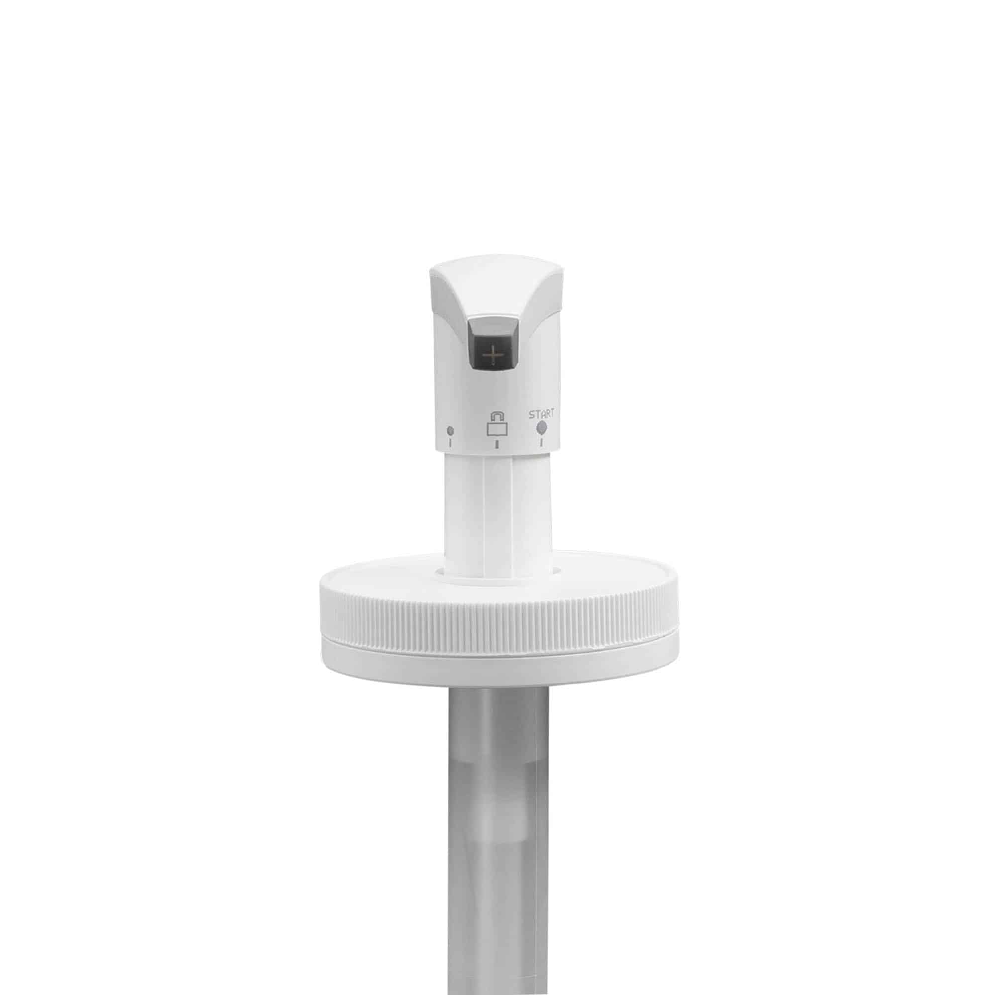 Dozirna črpalka za 655 ml »Securibox«, plastika PE, bela, za ustje: navojni zamašek Dozirna črpalka za 655 ml »Securibox«, plastika PE, bela, za ustje: navojni zamašek