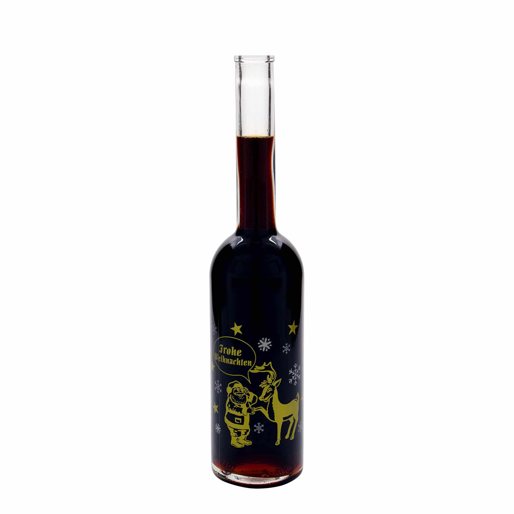 500 ml steklena steklenica »Opera«, motiv: ognjemet, ustje: pluta